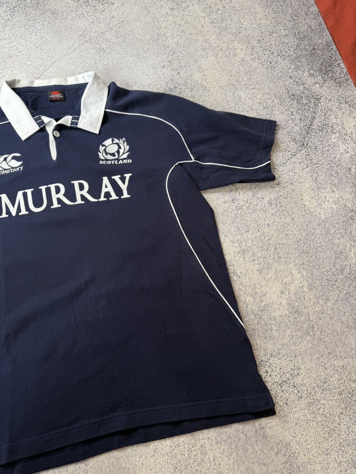 Rugby Ralph Lauren Scotland Rugby Shirt Men's Canterbury 2009 Home Jersey Size US XXL / EU 58 / 5 - 11 Thumbnail