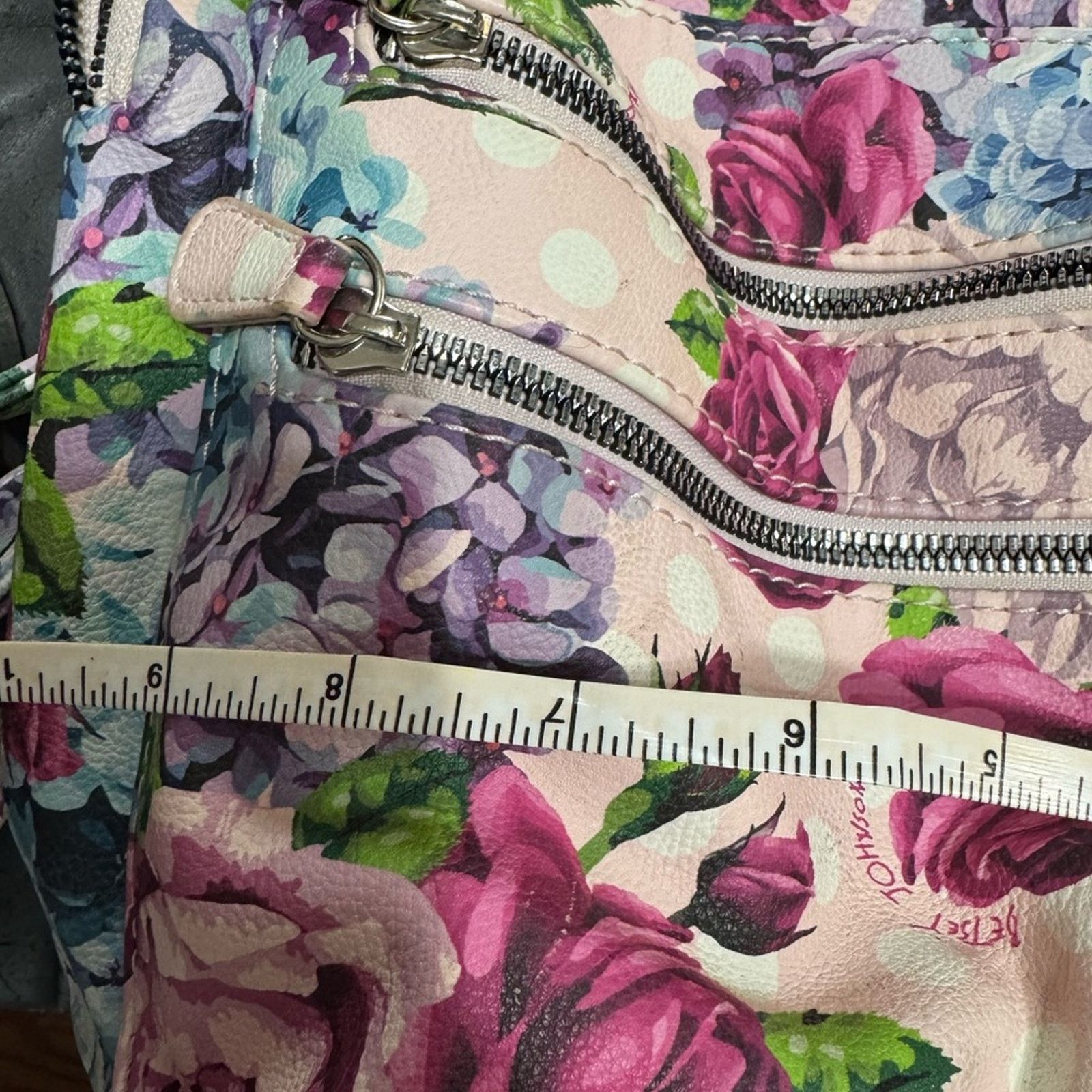 Betsey Johnson Betsey Johnson floral shabby chic mini backpack Size ONE SIZE - 7 Thumbnail