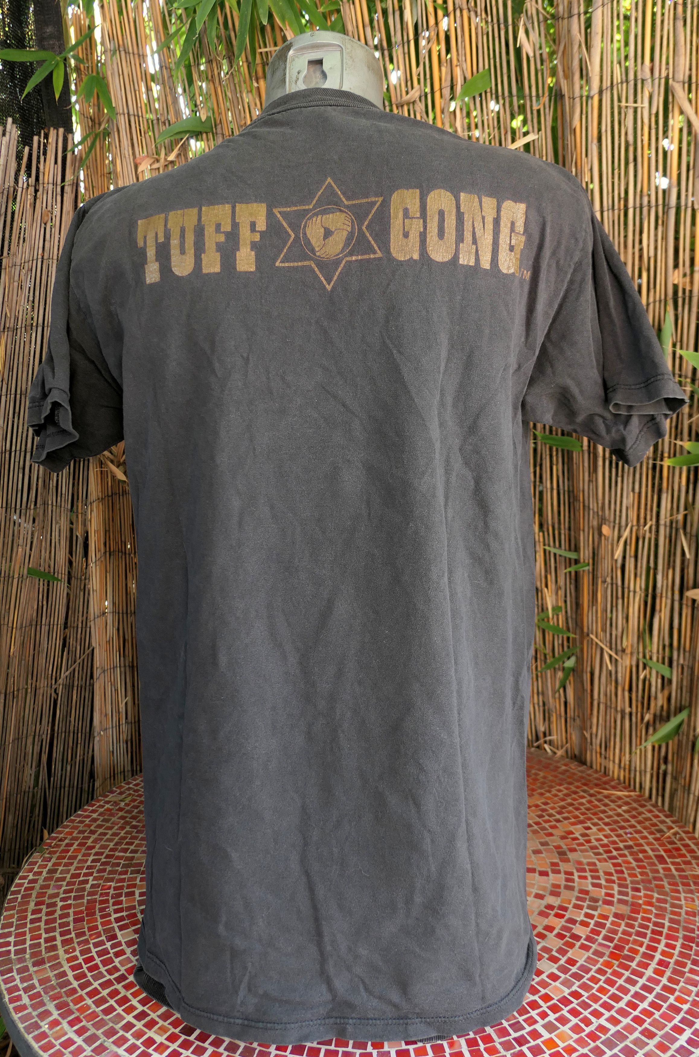 Vintage 90's Vintage 1992 BOB MARLEY Legend Tuff Gong T Shirt Large Size US L / EU 52-54 / 3 - 3 Thumbnail