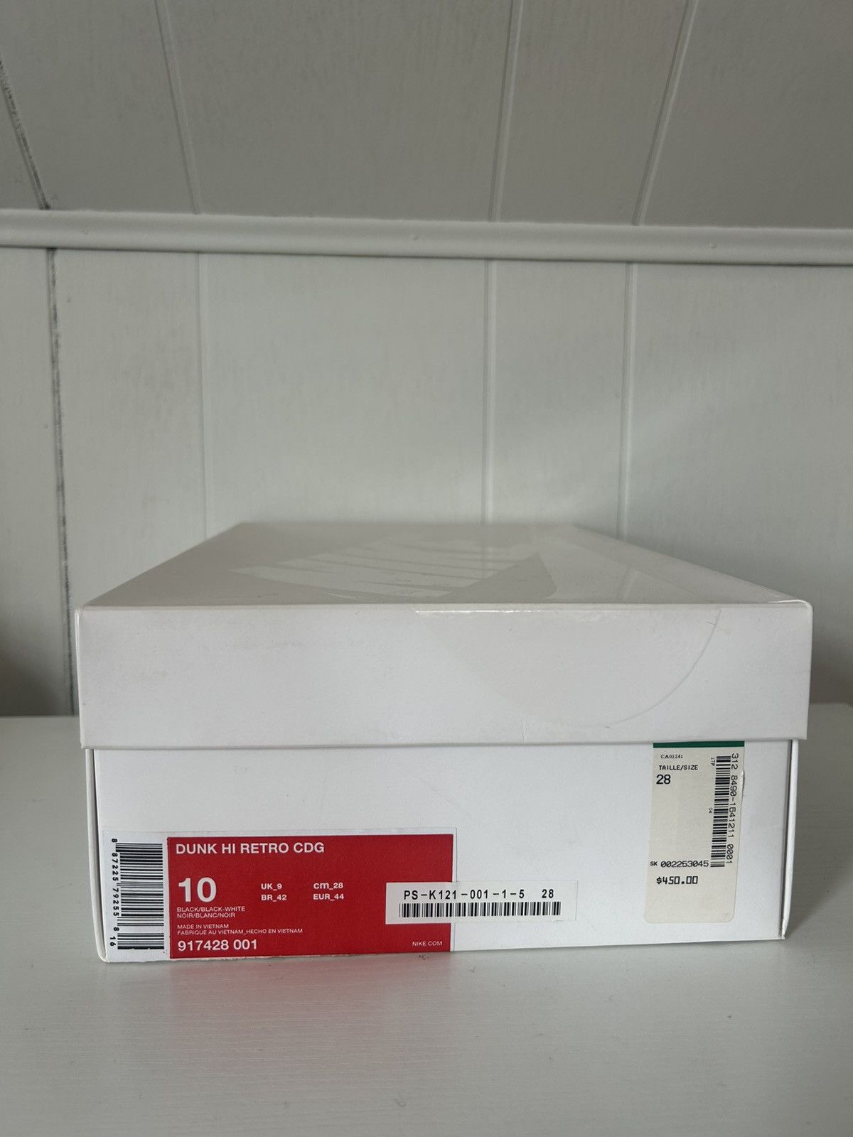 Comme des Garcons × Nike Nike Dunk Hi Retro CDG Clear Size US 10 / EU 43 - 9 Thumbnail