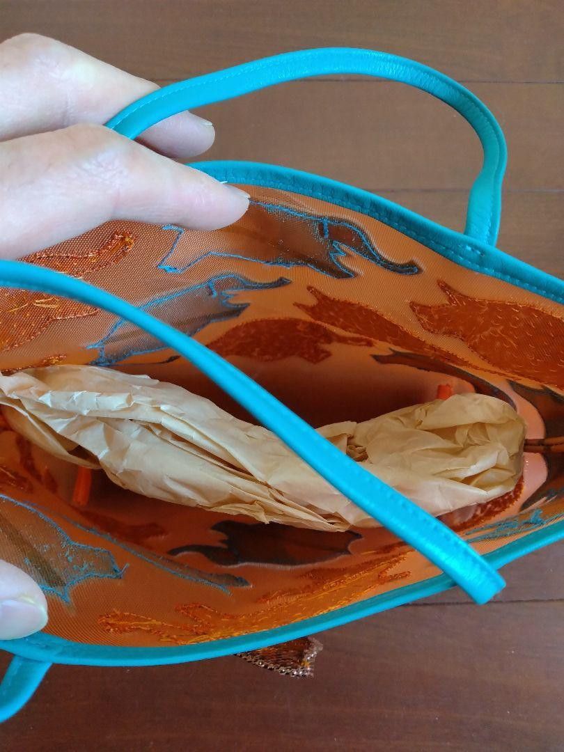 Undercover UNDERCOVER Jonio Fragment Mini Tote Bag Orange / Blue Size ONE SIZE - 4 Thumbnail