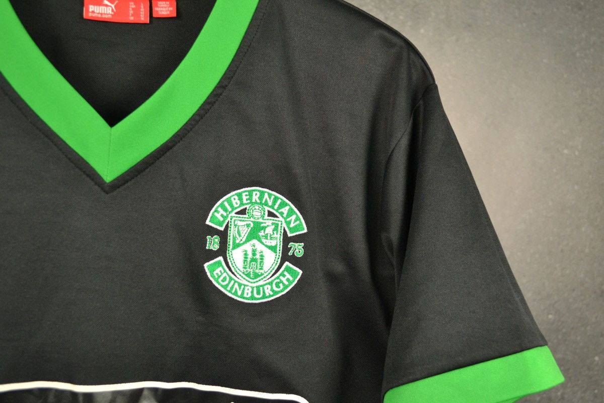 Puma Womens Hibernian Away Football Shirt Puma Soccer Jersey Size L / US 10 / IT 46 - 6 Thumbnail