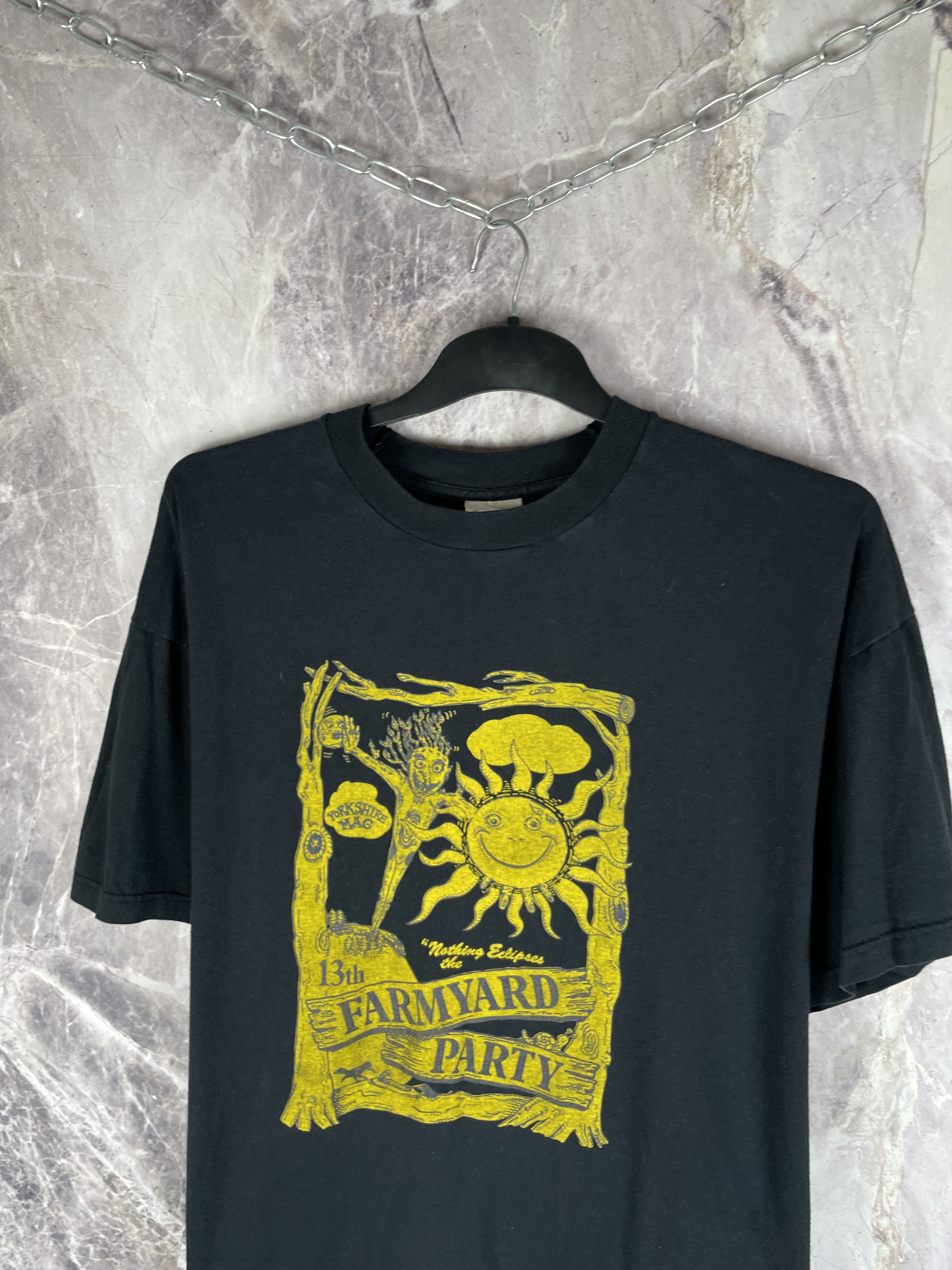 Vintage Vintage 13th Farmyard Party Tee 90s Size US XL / EU 56 / 4 - 3 Thumbnail