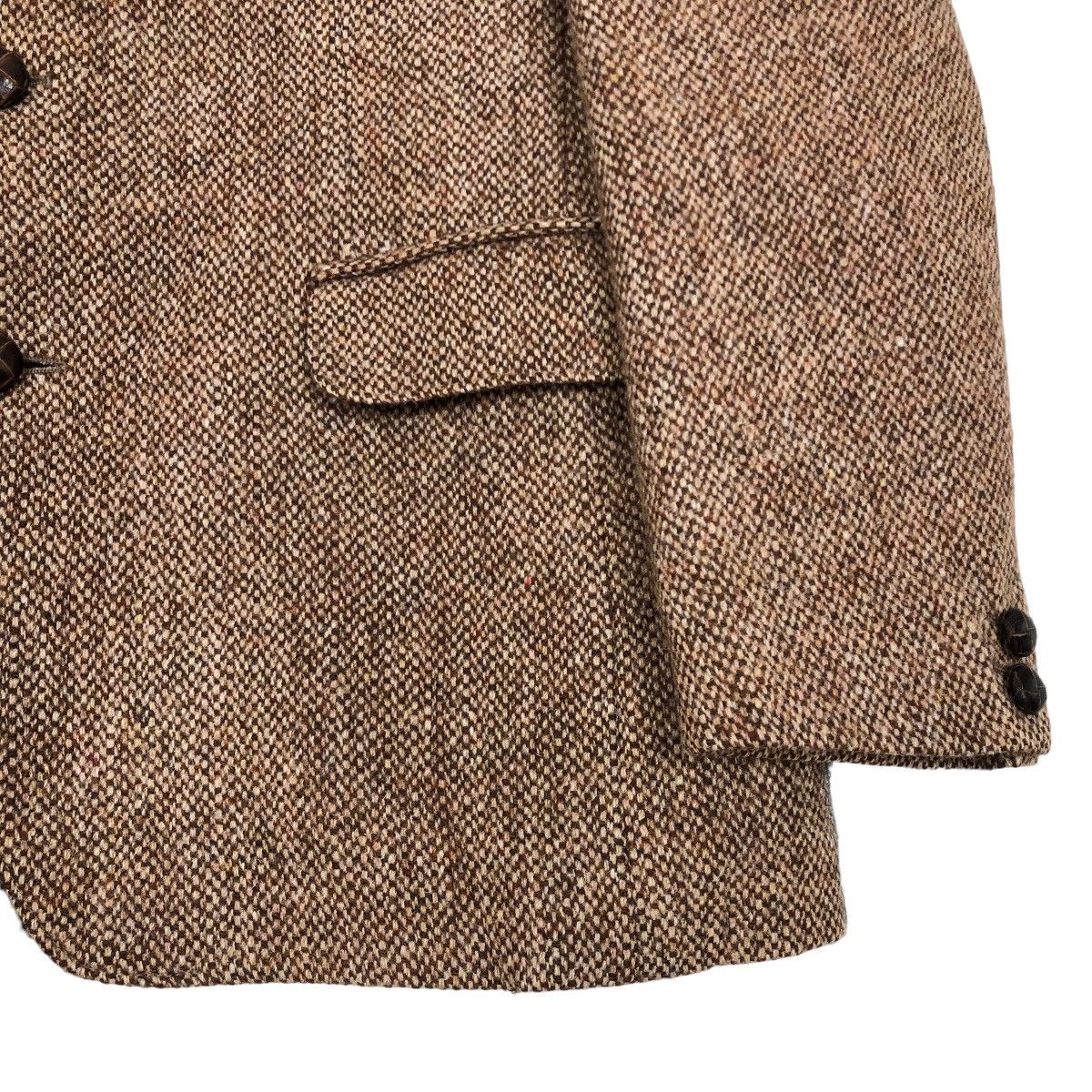 Harris Tweed Vintage 80s Harris Tweed X Charles Barker Tweed Coat Size US S / EU 44-46 / 1 - 4 Thumbnail