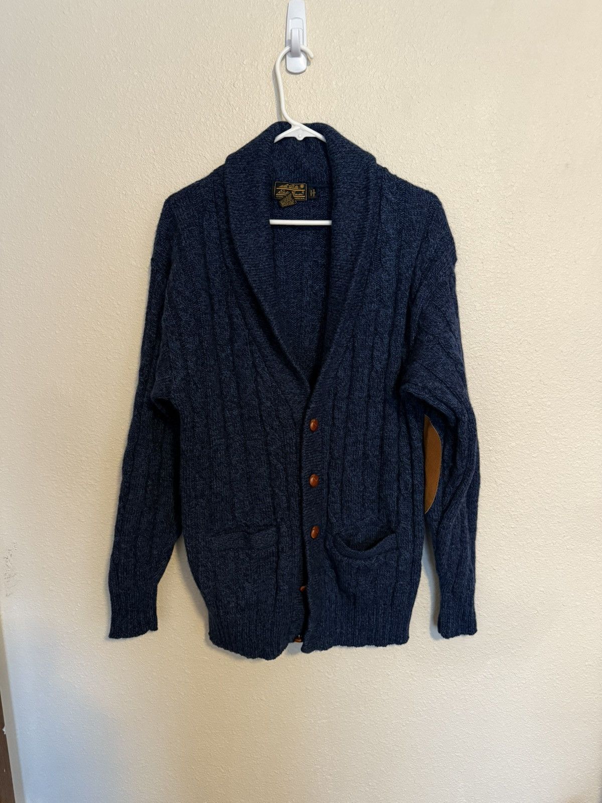Cashmere Cardigan Eddie Bauer Mens Cardigan Sweater Grey Mens  display picture 1