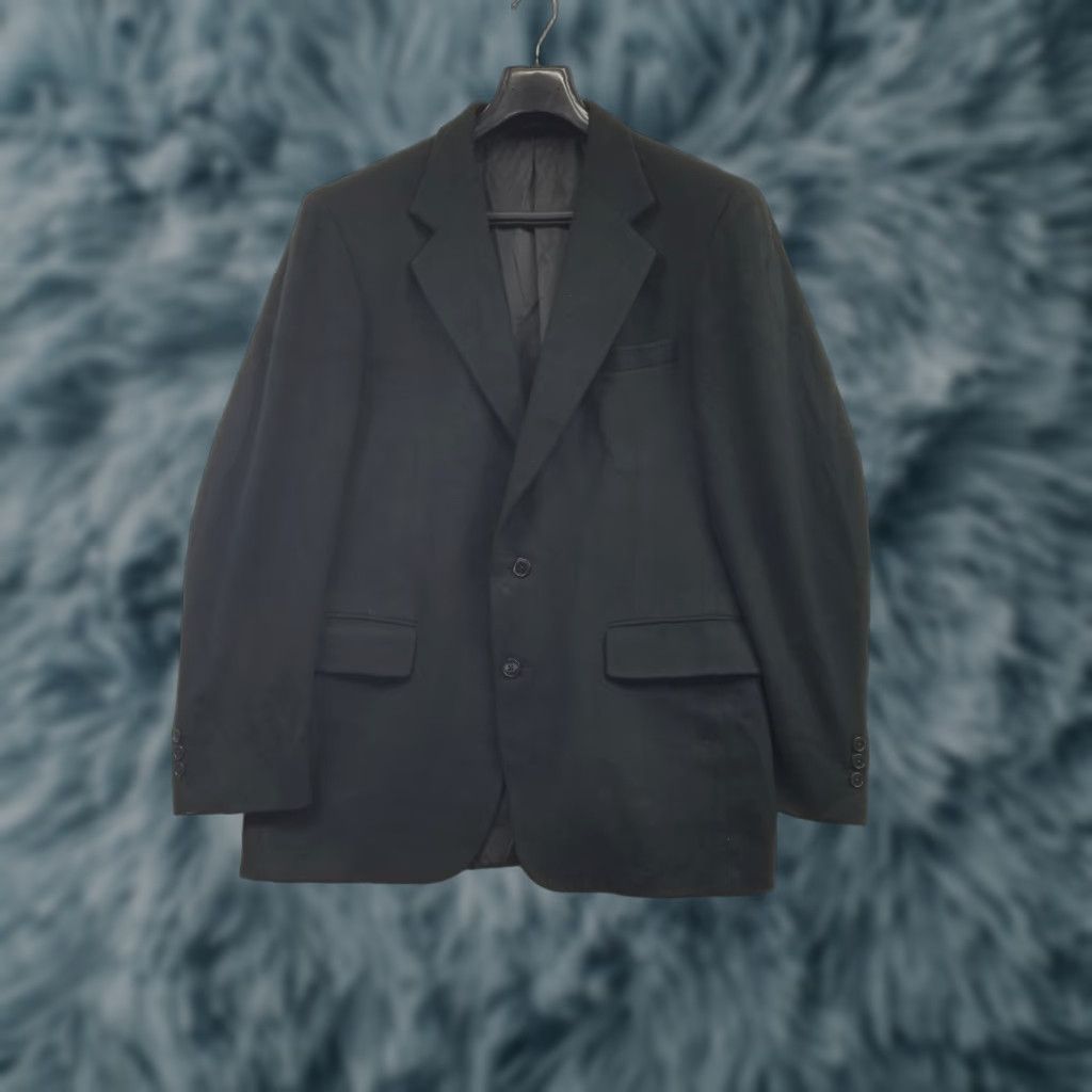 Alfani VINTAGE Alfani Black Cashmere Blazer Men 40L See All Pics Business Sport Coat Blazer Size 40R - 1 Thumbnail