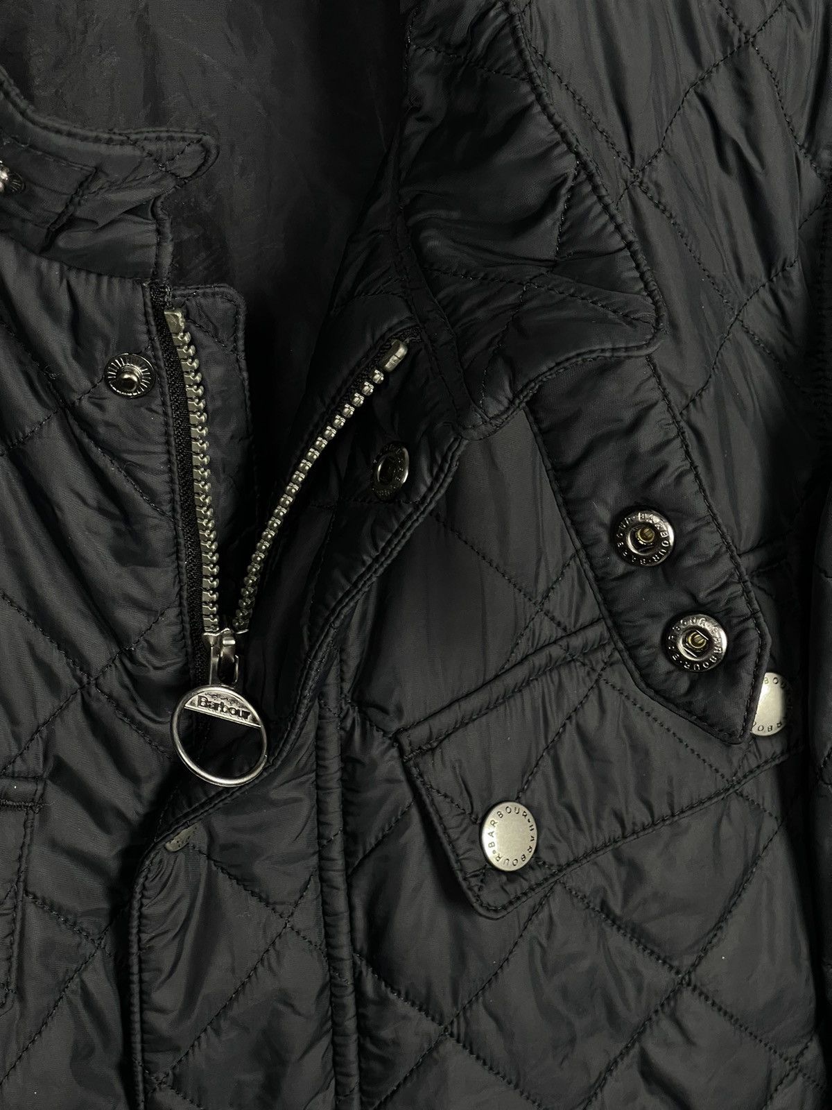 Barbour Barbour International Black Ariel Full Zip Jacket Size S Size US S / EU 44-46 / 1 - 9 Thumbnail