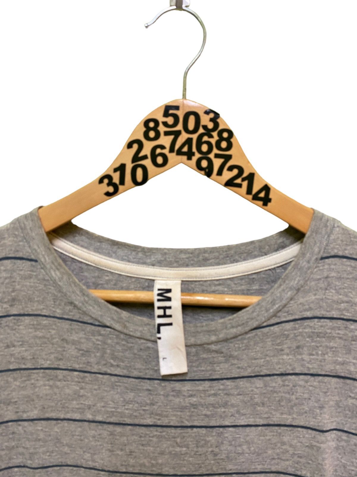 Margaret Howell Margaret Howell Men (MHL) Simple Striped Tee Style Size US M / EU 48-50 / 2 - 3 Thumbnail
