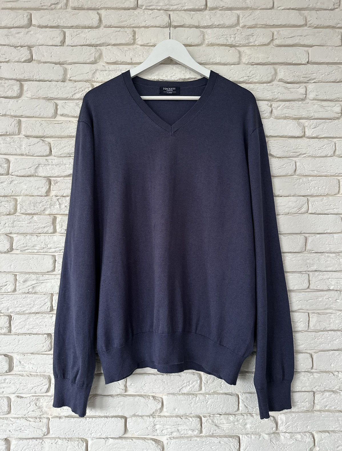 Hackett Hackett London Silk Sweater Jumper Cardigan Men's Size XL Size US XL / EU 56 / 4 - 1 Thumbnail