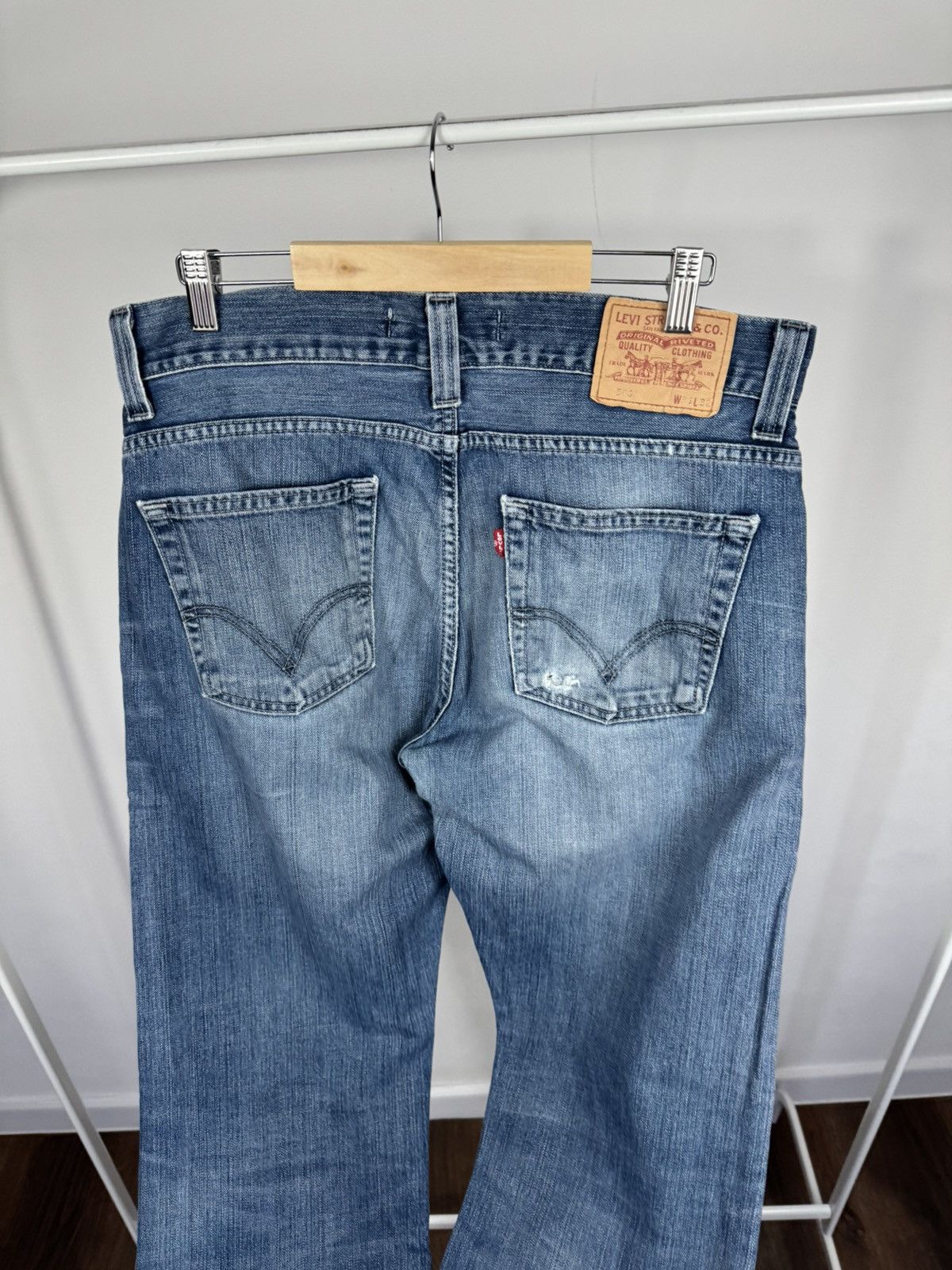 Levi's Levi’s 506 Standard Men’s Jeans W36 Faded Blue Denim Pants Size US 36 / EU 52 - 8 Thumbnail