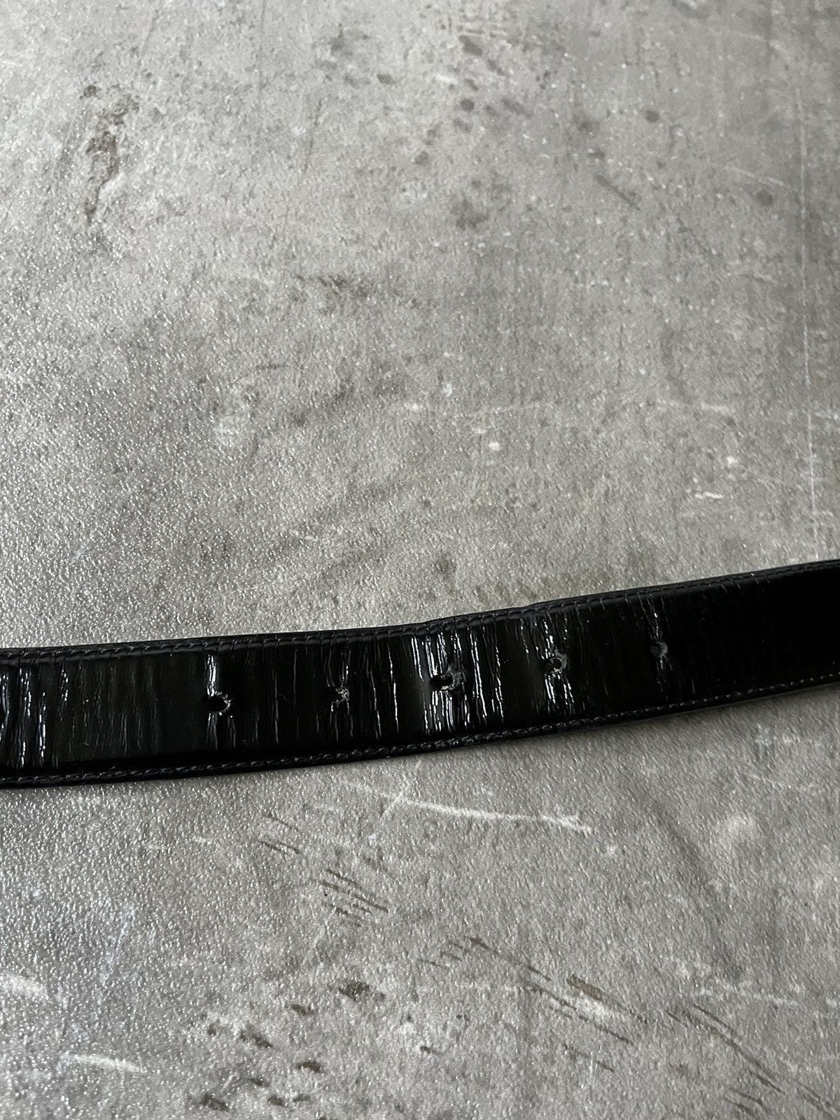 Helmut Lang Helmut Lang vintage leather belt archival black Size ONE SIZE - 18 Thumbnail