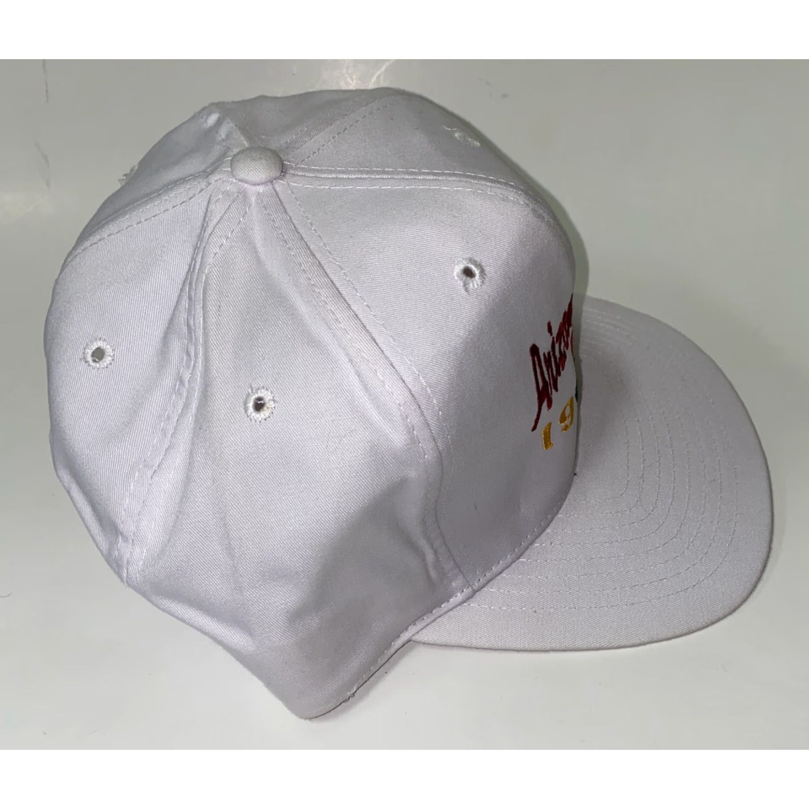 Vintage AZ State 1997 White Snapback Adjustable Hat Men White Selection? Size ONE SIZE - 3 Thumbnail