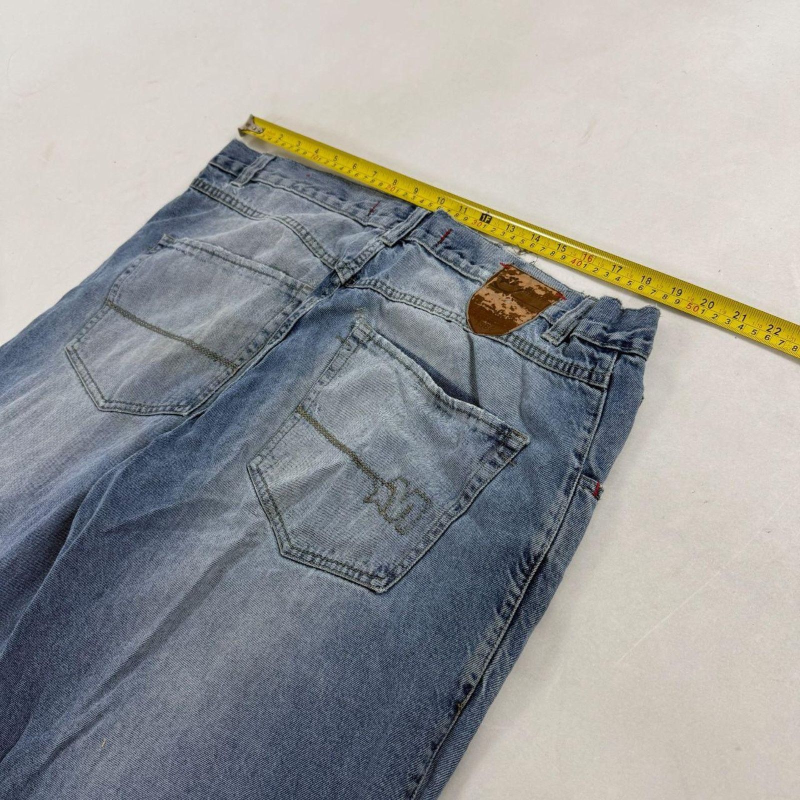 Japanese Brand × Mecca × Vintage Vintage y2k mecca skater archive baggy wide leg faded jeans Size US 38 / EU 54 - 5 Thumbnail
