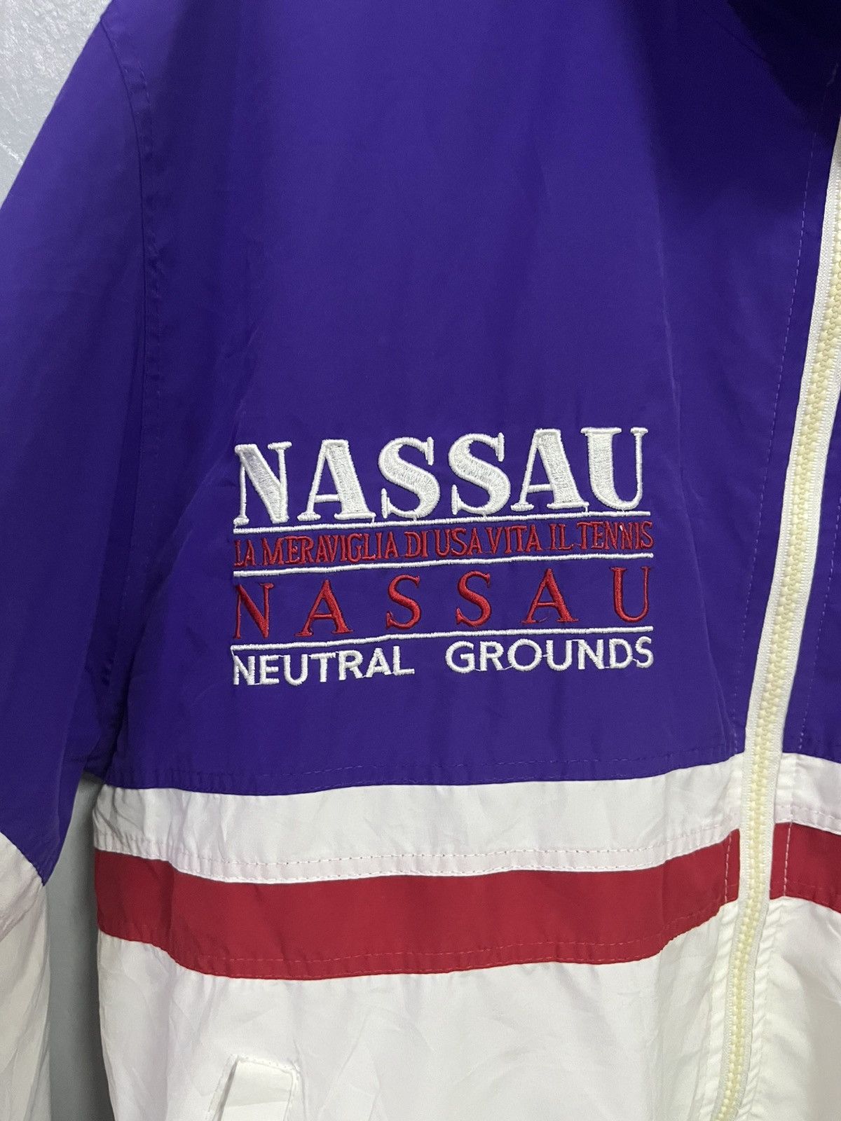 Japanese Brand windbreaker Nassau Neutral Grounds Size US XL / EU 56 / 4 - 2 Thumbnail