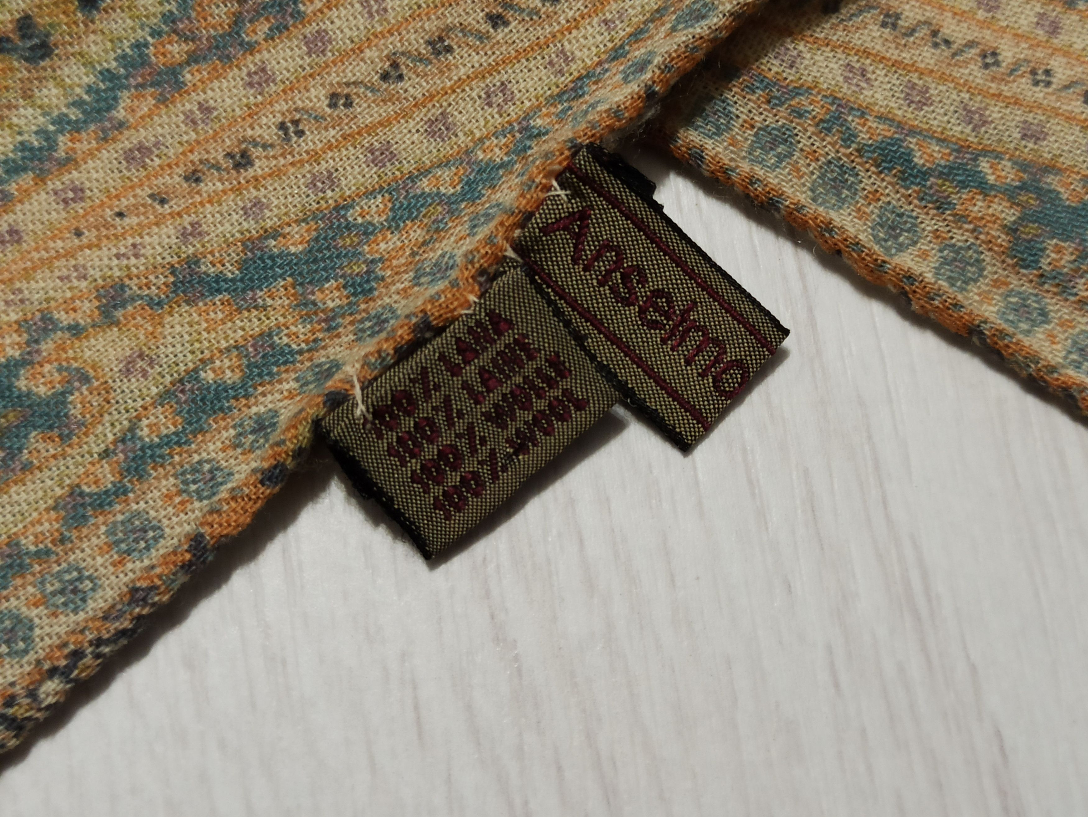 Other Anselmo Dionisio Rare Wool Scarf Size ONE SIZE - 2 Thumbnail