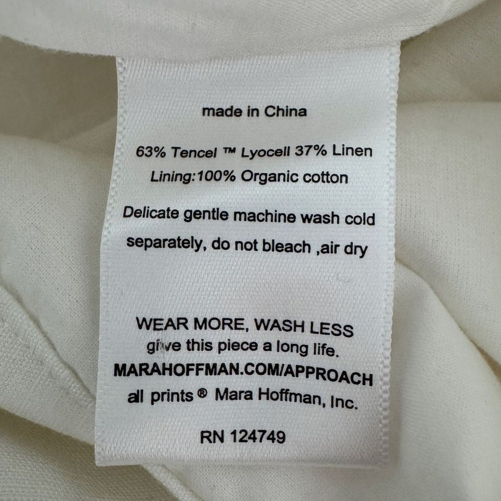 Mara Hoffman Mara Hoffman Leonara puff sleeve midi dress white size 00 Size XXS / US 00 / IT 34 - 12 Thumbnail