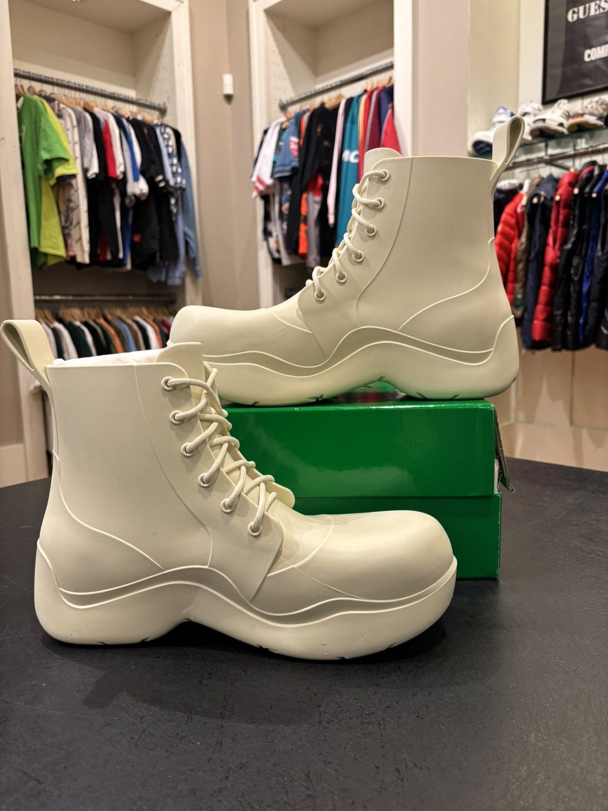 Bottega Veneta Bottega Puddle Laced Boots Size US 12 / EU 45 - 2 Thumbnail