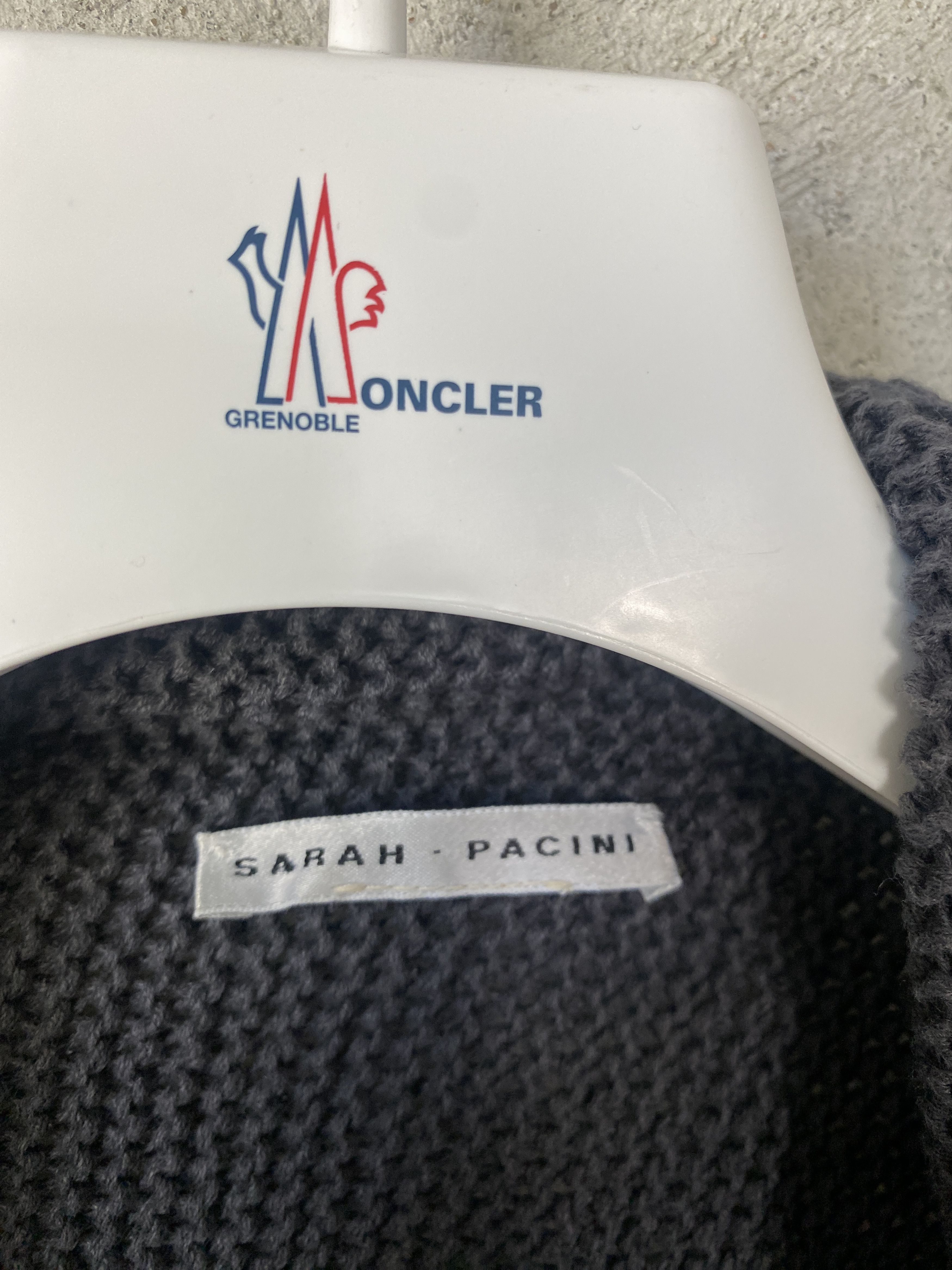 Sarah Pacini Sarah Pacini gray knitted sweater cardigan Size S / US 4 / IT 40 - 3 Thumbnail