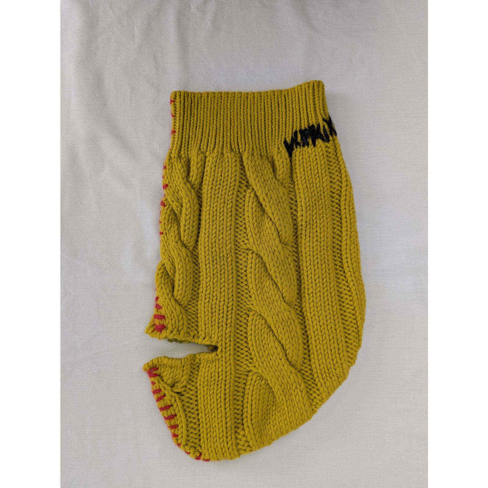 Marni o1rshd1 Size: L / Balaclava Scarf Cap / Hat in Yellow Size ONE SIZE - 4 Thumbnail