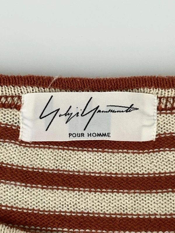 Yohji Yamamoto Yohji Yamamoto POUR HOMME BORDER t-shirts HX-T35-081 Size US L / EU 52-54 / 3 - 3 Thumbnail