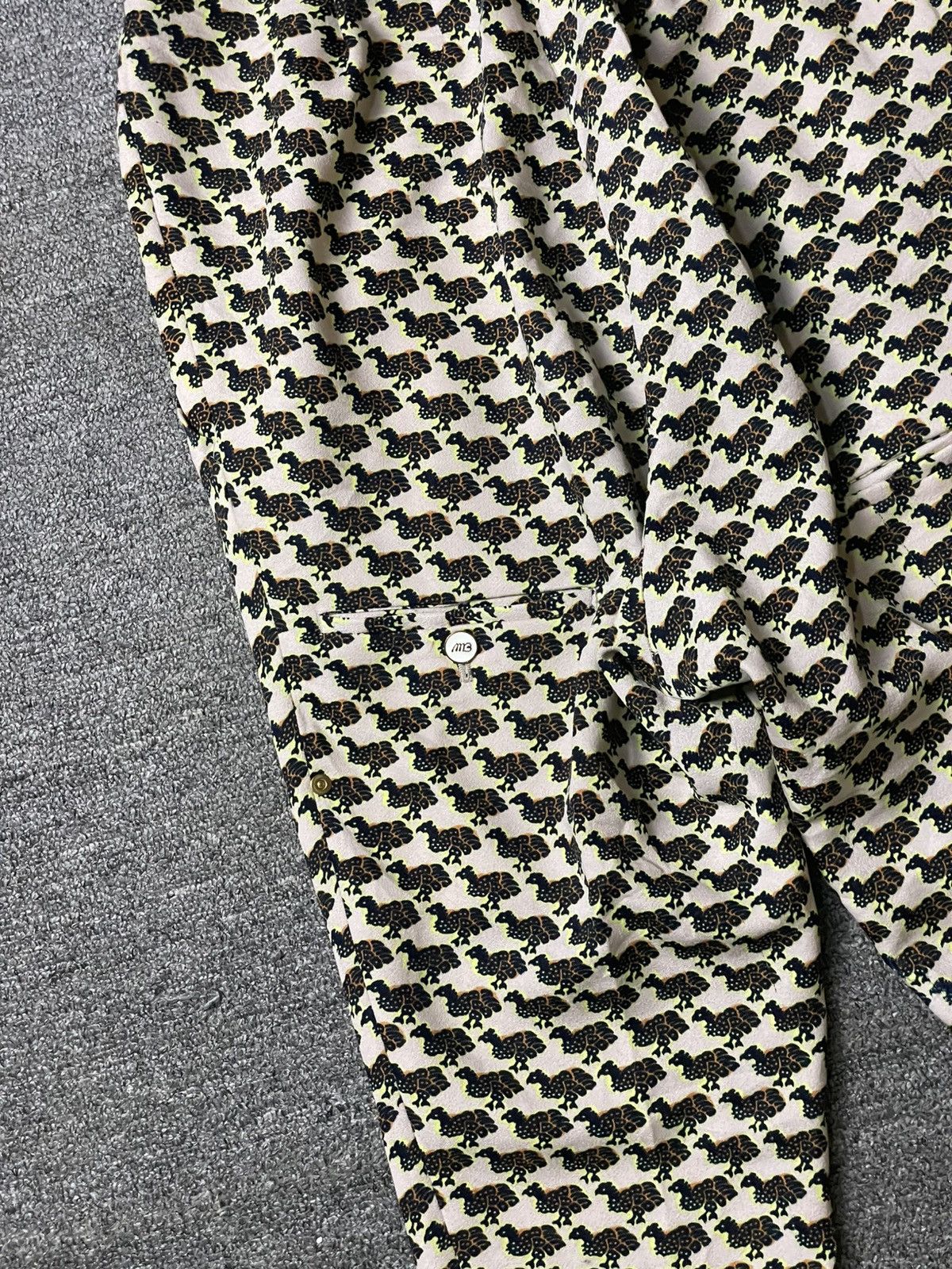 Issey Miyake Mercibeaucoup x Issey Miyake Fashion Printed Pants (111) Size US 26 / EU 42 - 13 Thumbnail