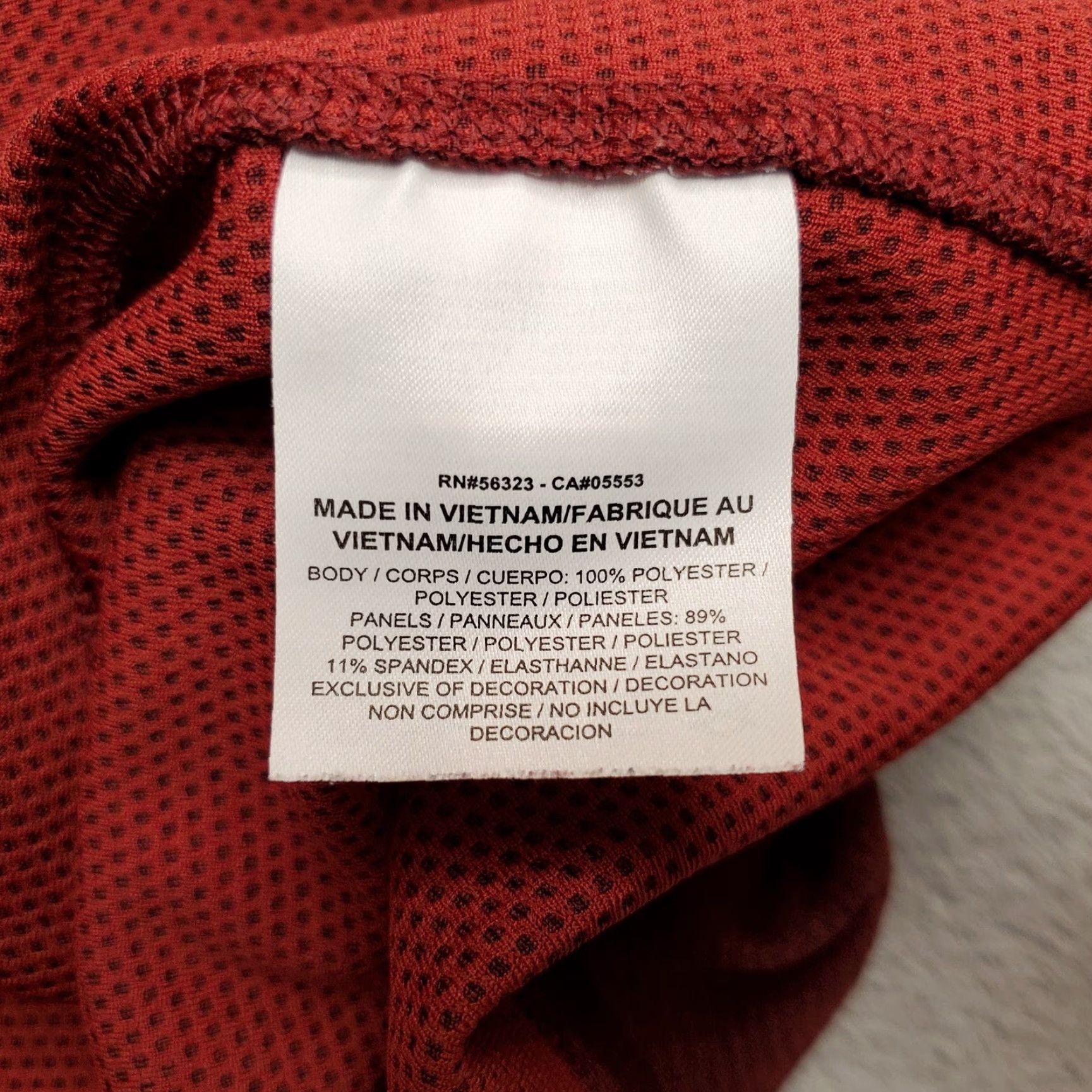 Nike NikeGolf Sweater Mens L Long Sleeve Dri-Fit 1/4 Zip Golf Casual Red Black Size US L / EU 52-54 / 3 - 7 Thumbnail