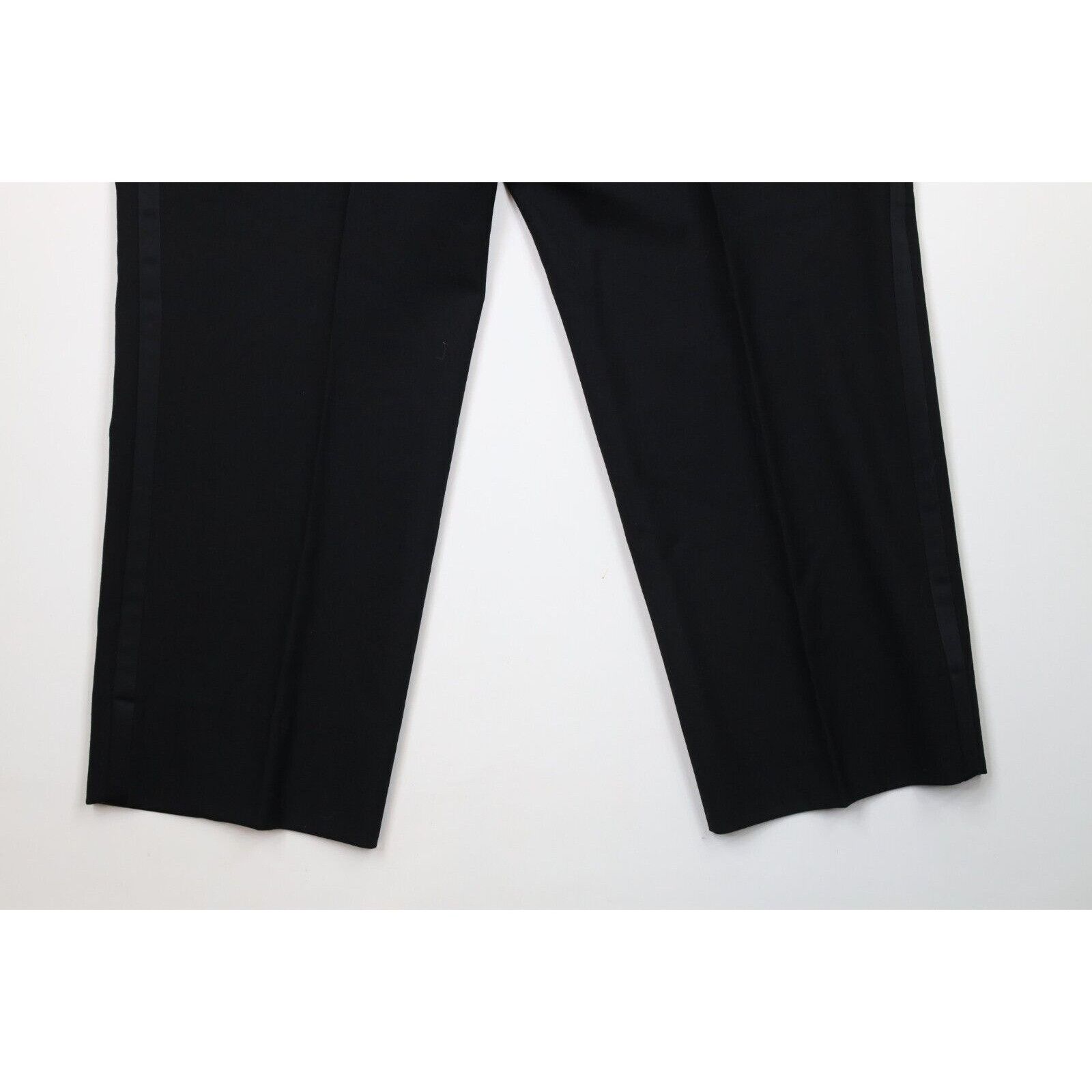 Turnbury × Vintage Vintage 90s Turnbury Wool 2 Piece Tuxedo Suit Wedding Size 50L - 20 Thumbnail
