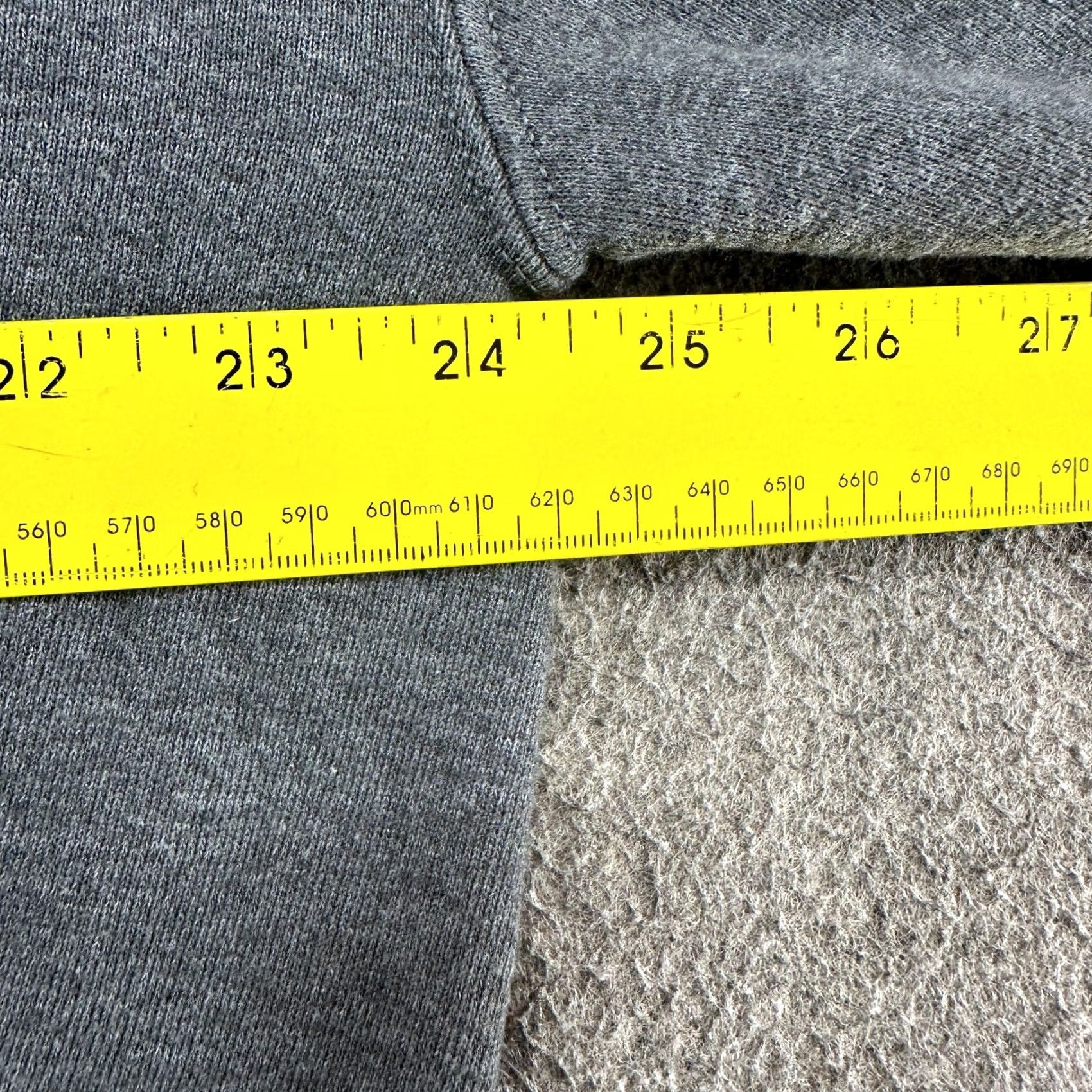 Russell Athletic VINTAGE Russell Sweatshirt Mens XL Gray Pullover Cotton 90s Y2K Crew Neck Long Sleeve Skater 1/2 Zip Size US XL / EU 56 / 4 - 7 Thumbnail