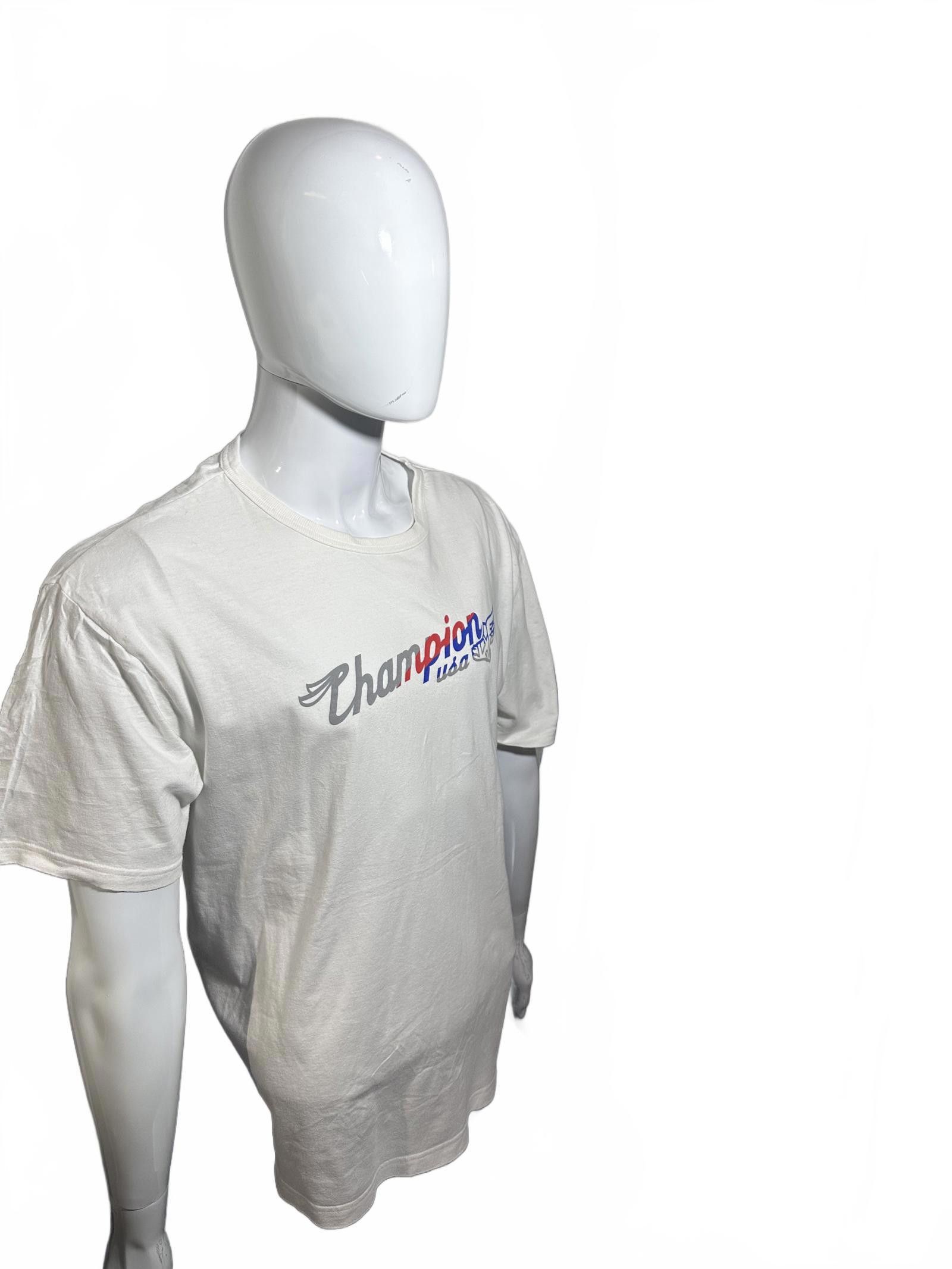 Champion Champion USA Vintage Graphic T-Shirt Size US XL / EU 56 / 4 - 3 Thumbnail