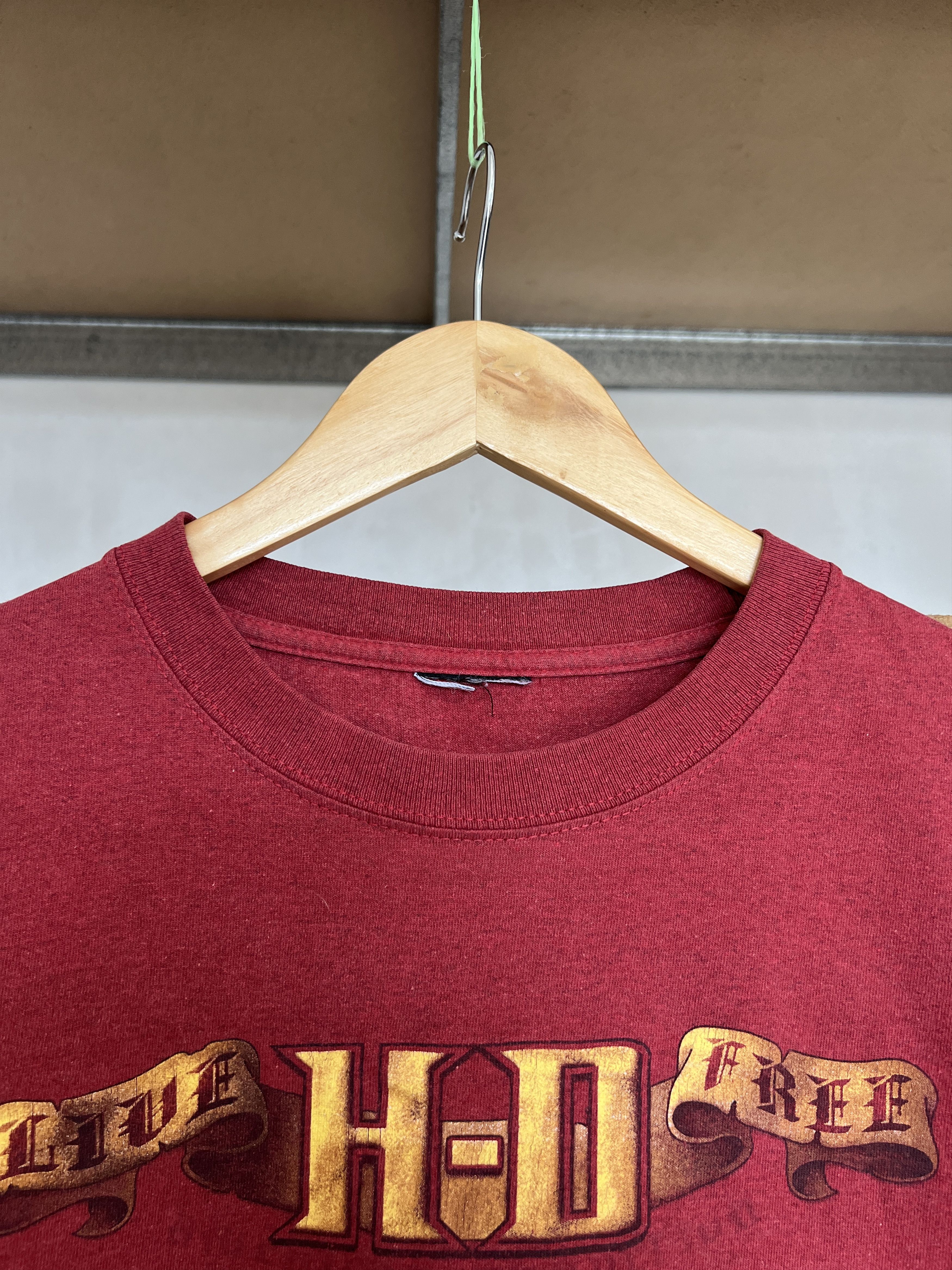 Harley Davidson Vintage 2001 Harley Davidson Fierek’s Ulm-Ringingen T-shirt Size US L / EU 52-54 / 3 - 3 Thumbnail