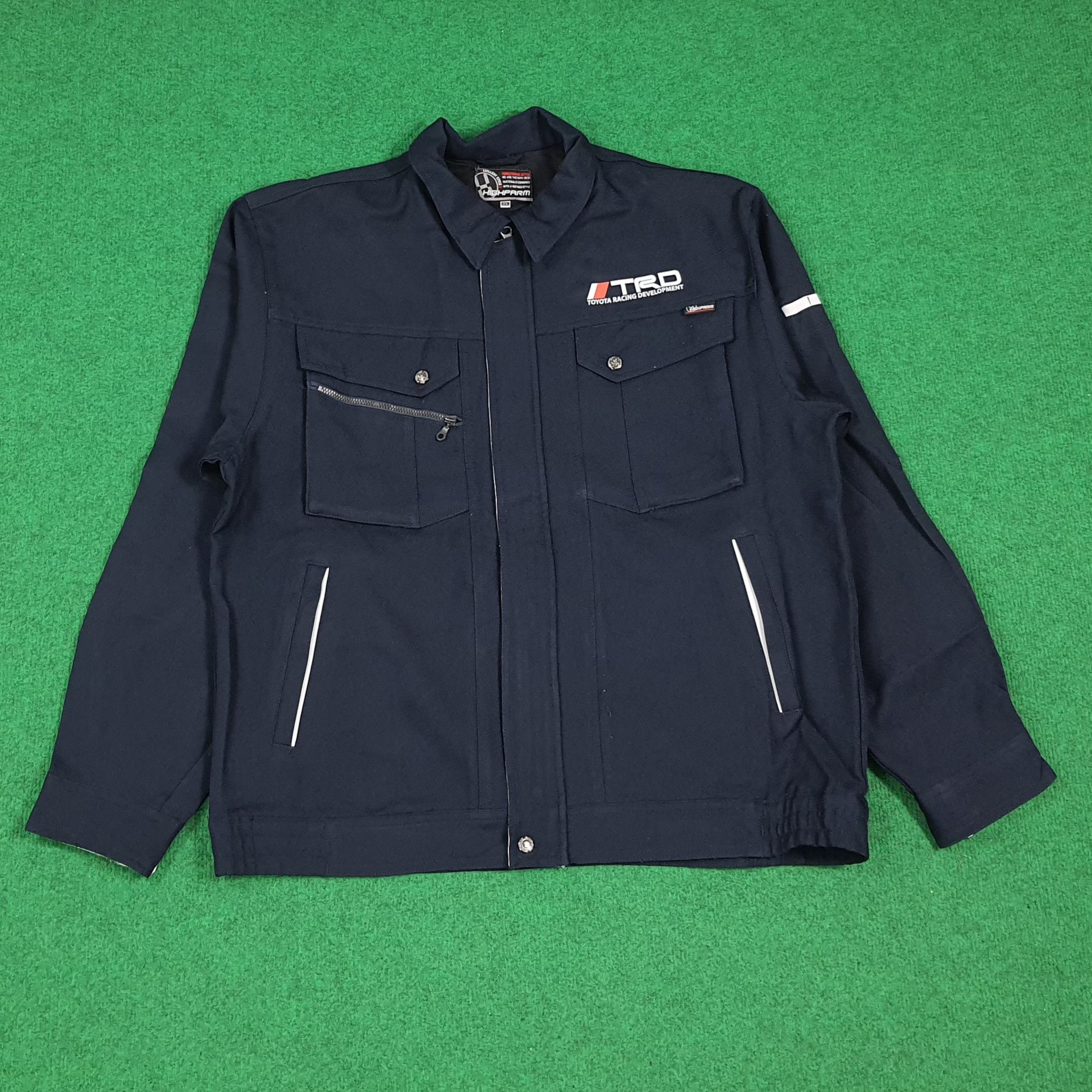 Japanese Brand Vintage TRD Toyota Racing Custom Logo Jacket C284N17 Size US L / EU 52-54 / 3 - 3 Thumbnail