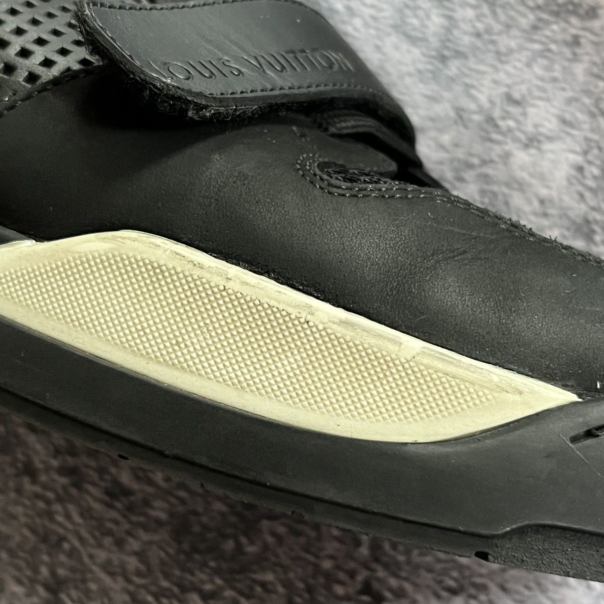 Louis Vuitton Louis Vuitton LV Trainer Hi-Top Sneakers Leather Size 10.5US Size US 10.5 / EU 43-44 - 5 Thumbnail