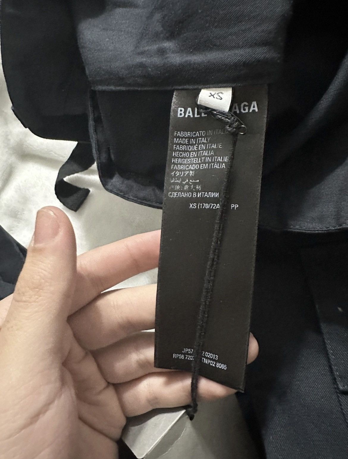 Balenciaga Balenciaga Navy Kick Cargos Size US 32 / EU 48 - 15 Thumbnail