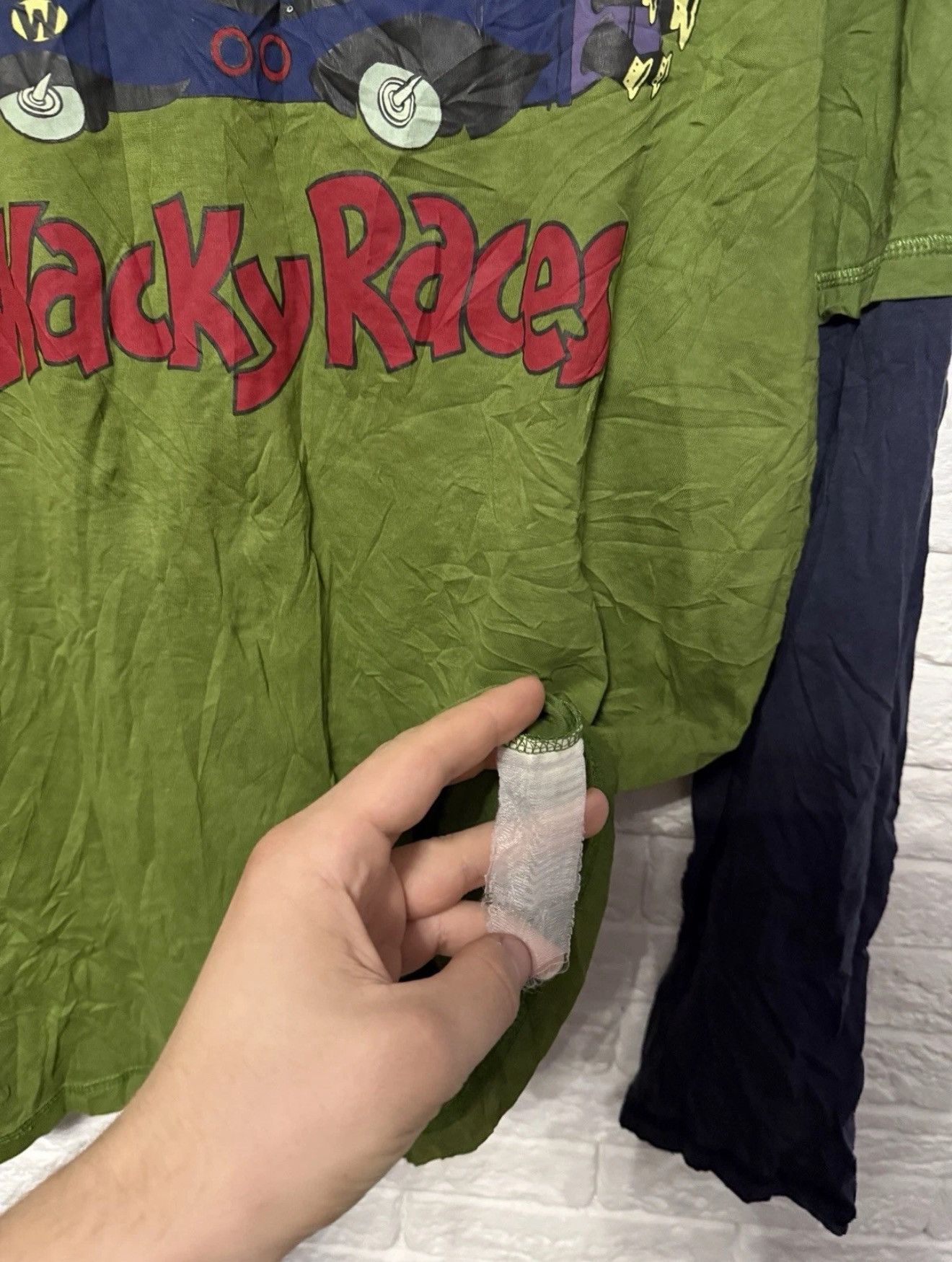 Other Vintage Hanna Barbera Wacky Races Double Sleeve Longsleeve Size US XL / EU 56 / 4 - 6 Thumbnail