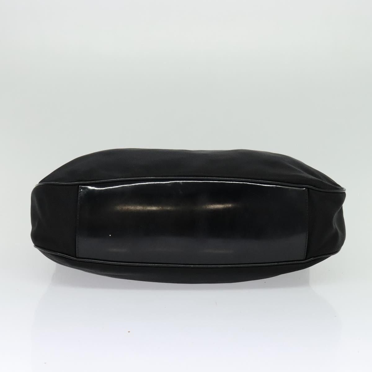 Gucci GUCCI Bamboo Hand Bag Nylon Black Silver 001 2404 001 2404 Size ONE SIZE - 9 Thumbnail