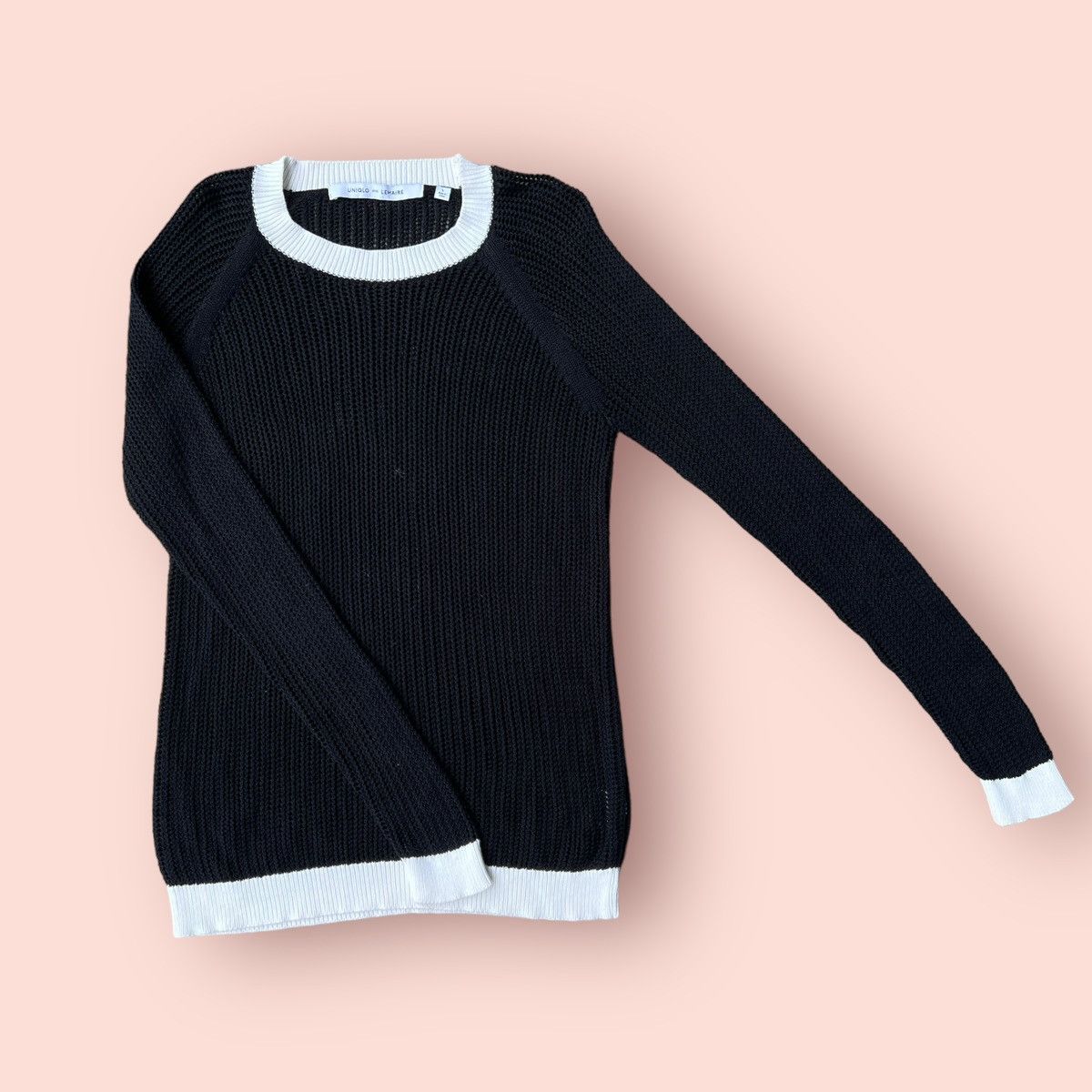 Christophe Lemaire × Lemaire × Uniqlo RARE UNIQLO X LEMAIRE PULLOVER LS MESH KNITWEAR SWEATER Size US L / EU 52-54 / 3 - 5 Thumbnail