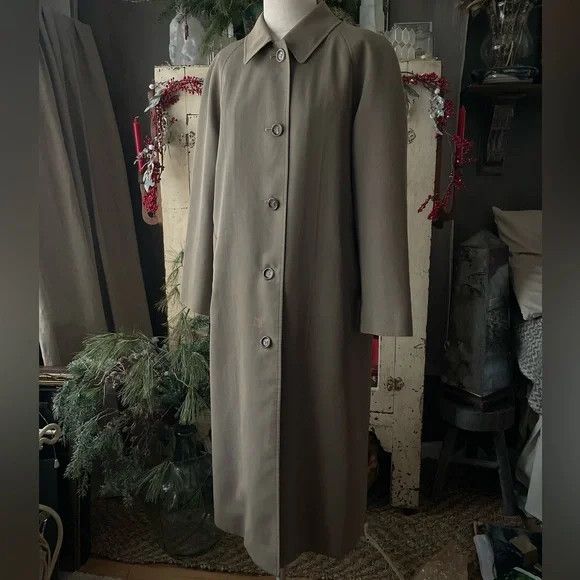 Burberry AS IS Burberry car coat jacket trench quiet luxury cbk Size M / US 6-8 / IT 42-44 - 3 Thumbnail