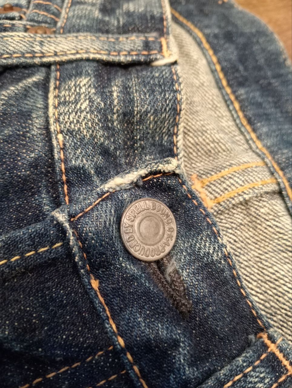 Spellbound SPELLBOUND JAPAN BLUE WASHED DENIM PANTS Size US 28 / EU 44 - 7 Thumbnail