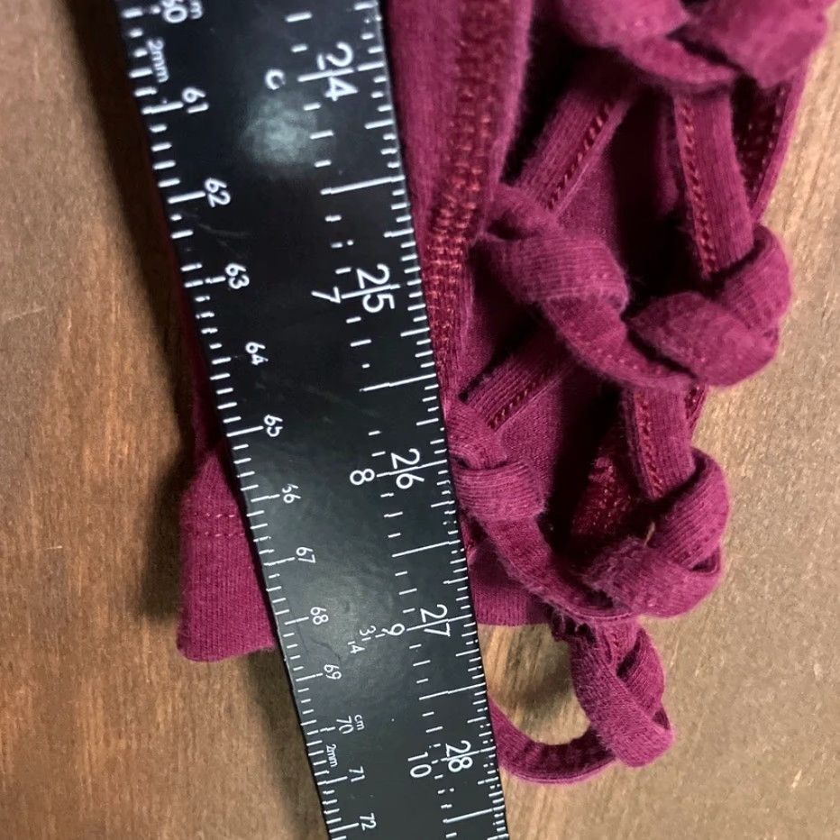 Vintage VINTAGE Victoria's Secret PINK Yoga Womens Pants Maroon Activewear Leggings XS Size 26" / US 2 / IT 38 - 7 Thumbnail