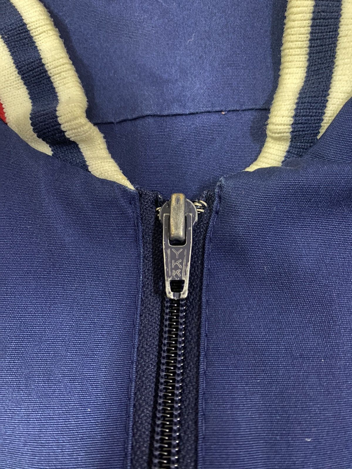 Other Vintage Blue Izod Lacoste Zipper Jacket Size US L / EU 52-54 / 3 - 11 Thumbnail