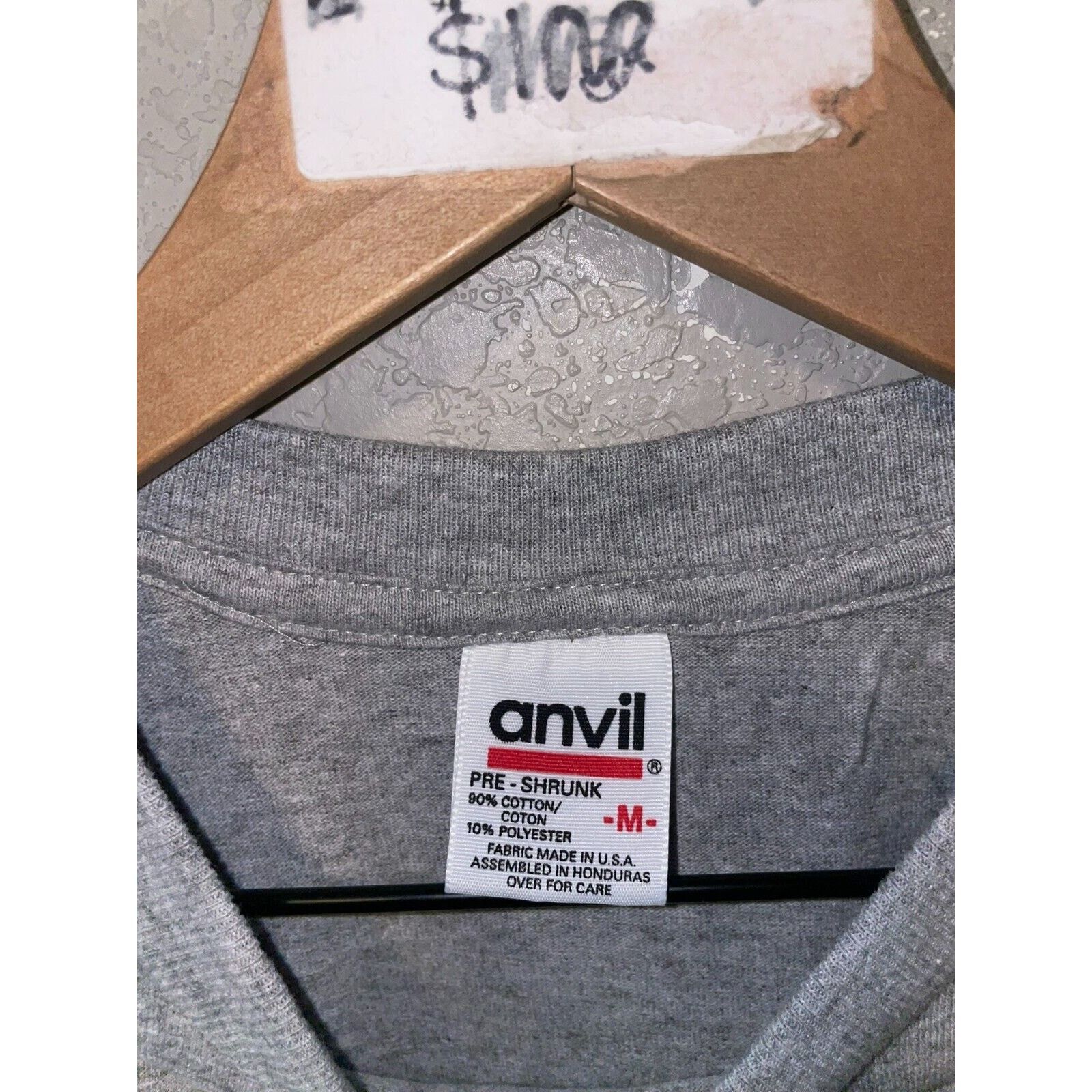 Anvil Vintage Montana State Shirt Tourney Long Sleeve Tee 90s VTG Size US M / EU 48-50 / 2 - 5 Thumbnail