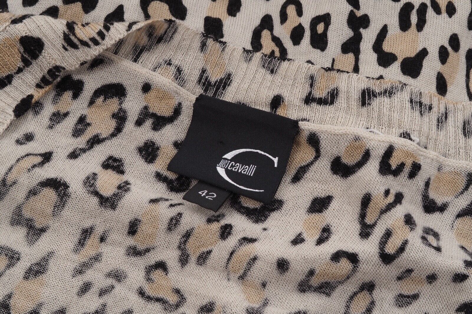 Roberto Cavalli Roberto Just Cavalli Animal Print Wool Long Sweater Cardigan Size M / US 6-8 / IT 42-44 - 5 Thumbnail