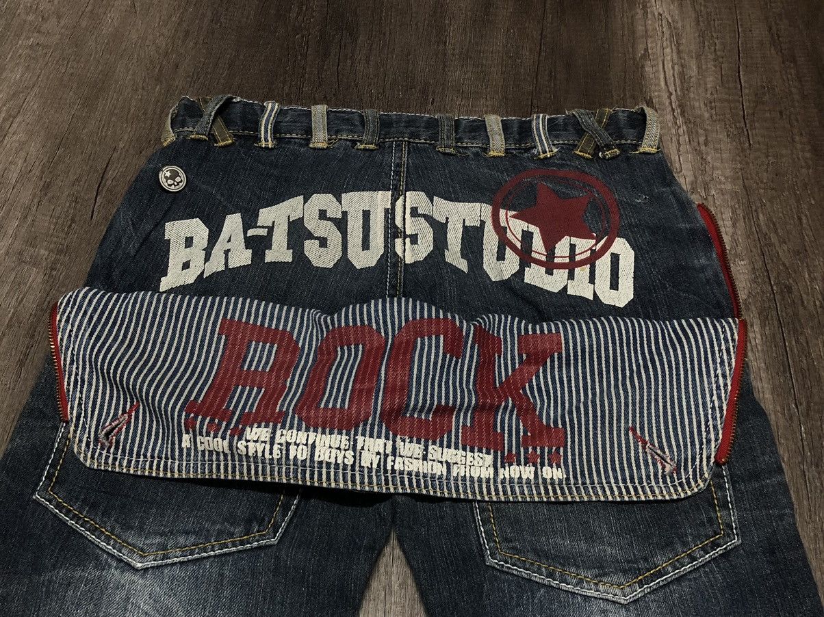 Hysteric Glamour × Japanese Brand BA-TSU STUDIO ROCK DENIM JEANS JAPANESE BRAND (UNISEX) Size US 29 - 2 Thumbnail