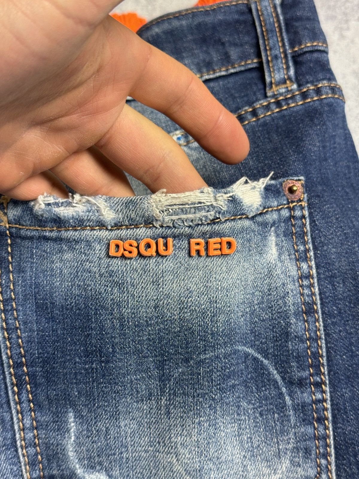 Dsquared2 RARE Dsquared2 Distressed Beach Shorts Y2K Japanese Jeans Size US 32 / EU 48 - 23 Thumbnail