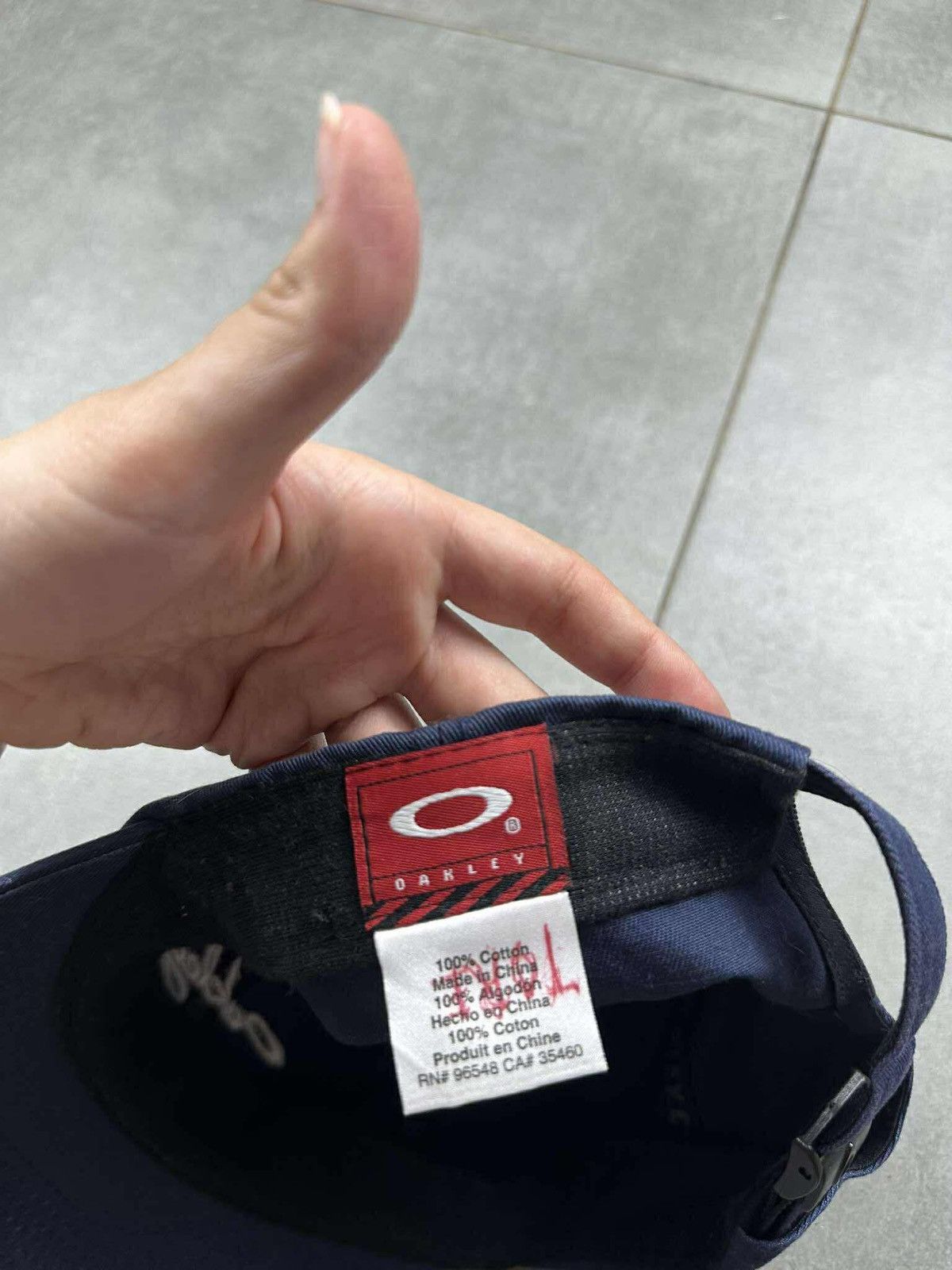 Oakley Y2K Oakley Cap Software Black Baseball Hat Cap Logo Size ONE SIZE - 5 Thumbnail
