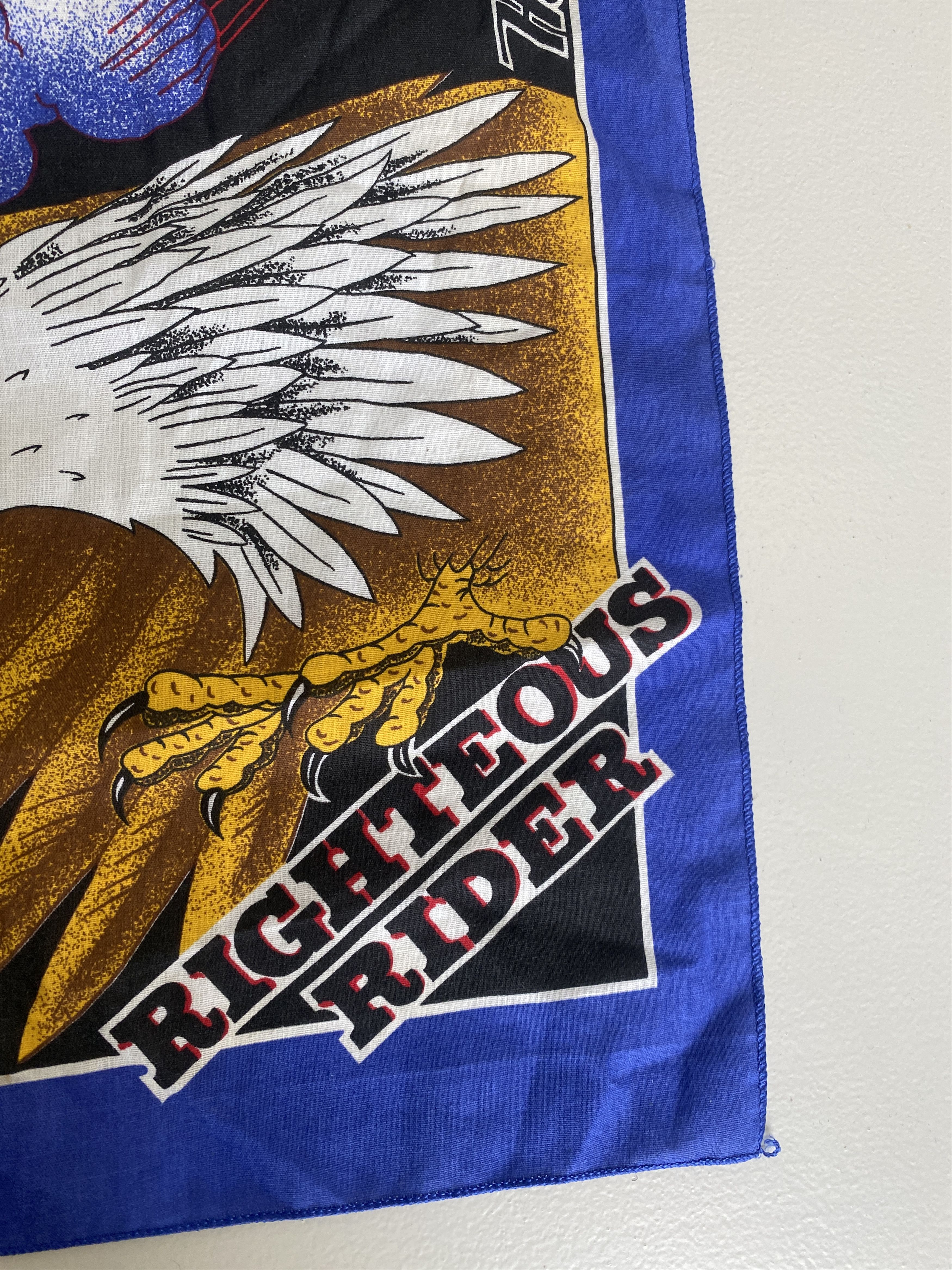 Harley Davidson Harley Davidson vintage Righteous Rider bandana Size ONE SIZE - 4 Thumbnail