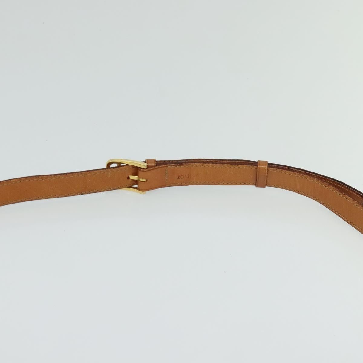 Celine CELINE Macadam Canvas Shoulder Bag Pvc Leather Brown Gold Size ONE SIZE - 8 Thumbnail