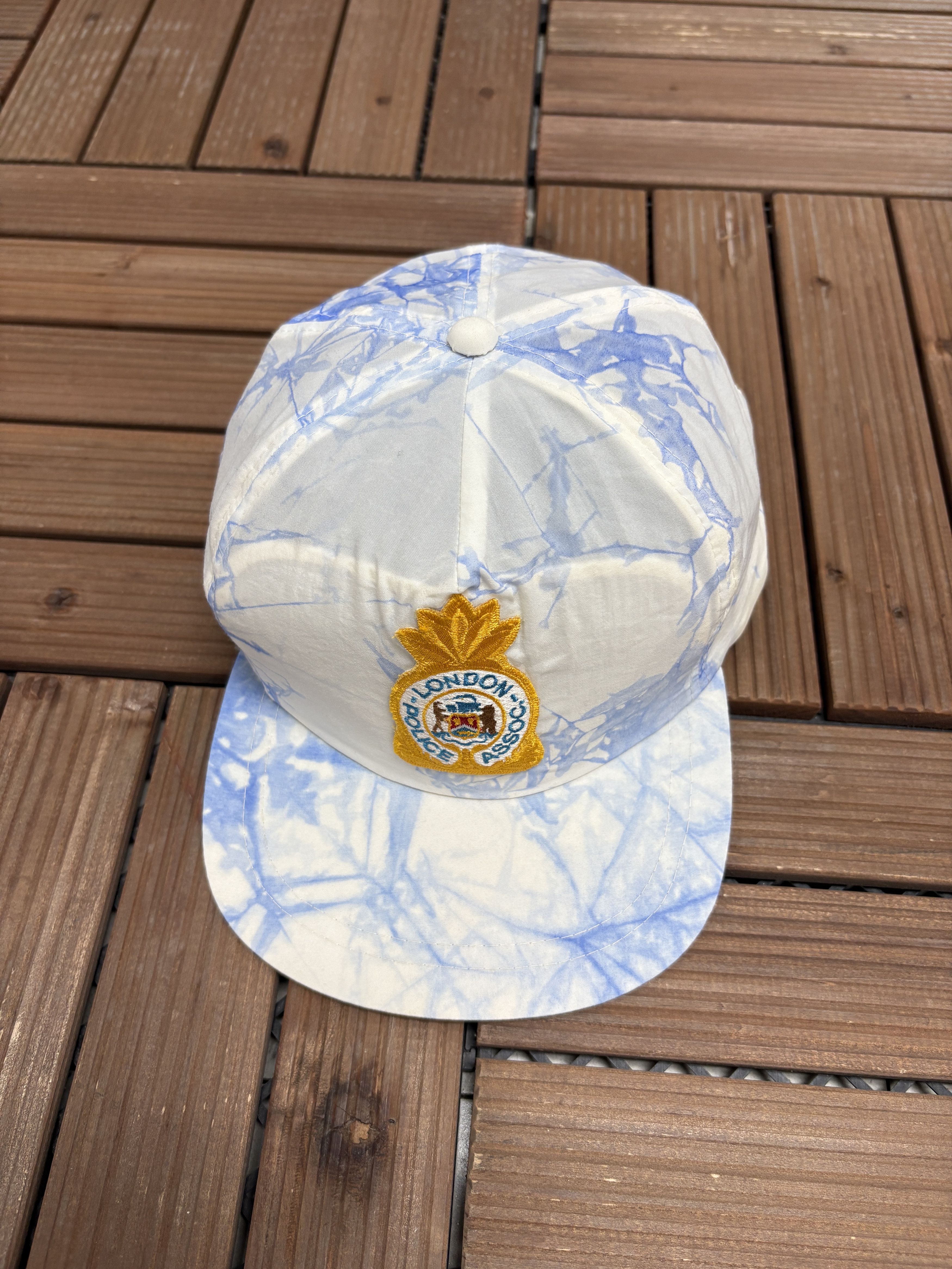 Vintage London Police Association Stitched Vintage Snap Back Hat Cap Size ONE SIZE - 1 Thumbnail