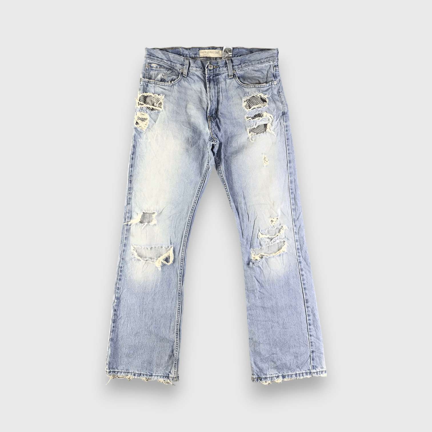 Levi's Vintage Light Wash Levis 527 Jeans-J4150 Size US 35 - 1 Thumbnail