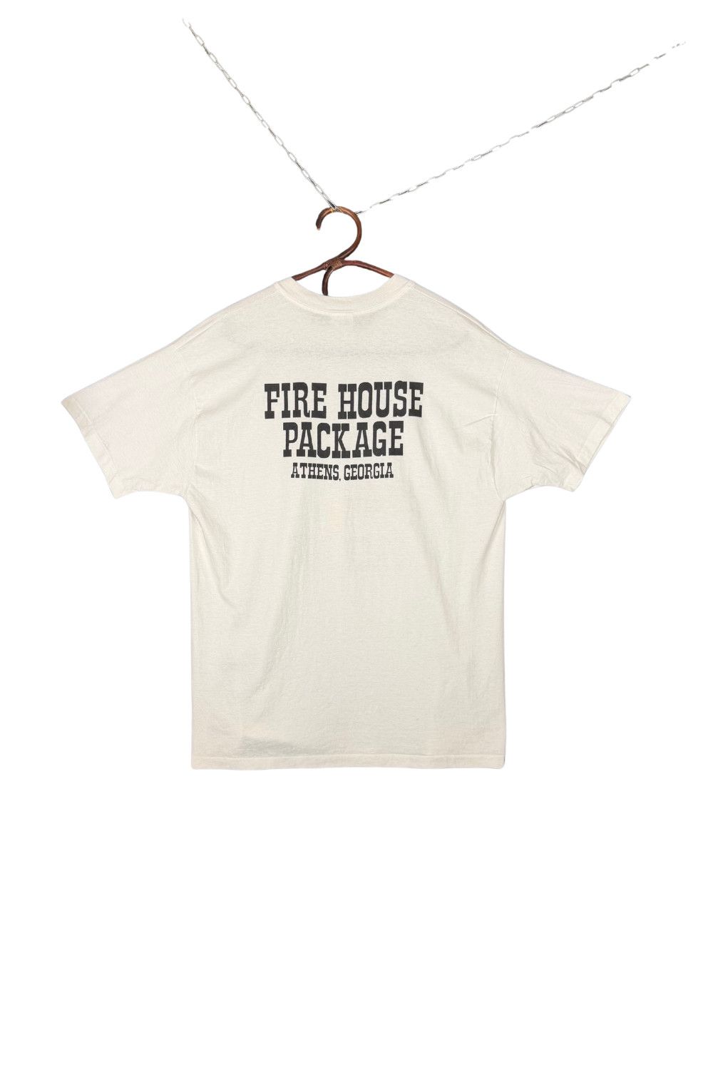 Hanes 90s Fire House Package Graphic Tee USA Hanes XL Single Size US XL / EU 56 / 4 - 2 Thumbnail